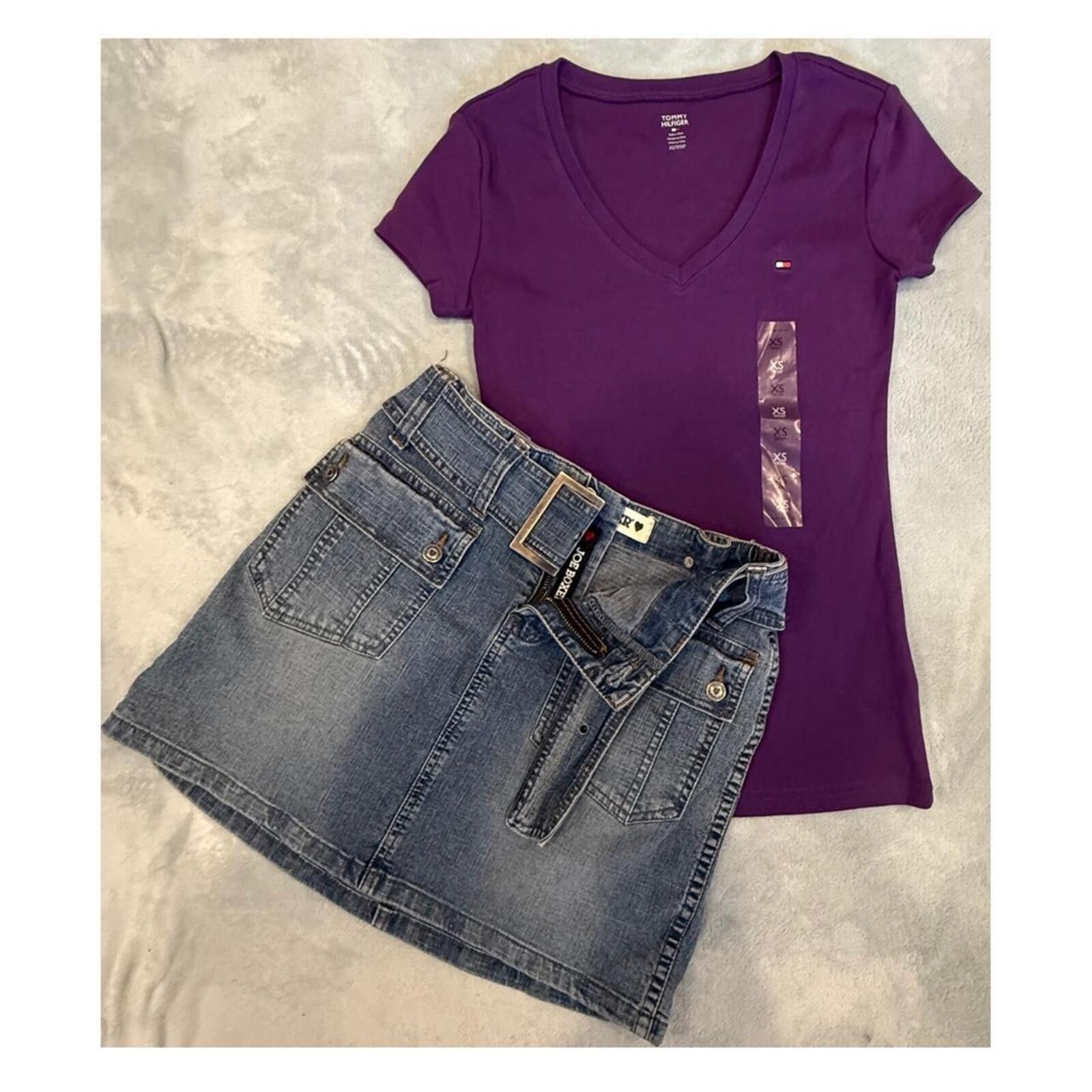 Tommy Hilfiger Tommy Hilfiger Women's Purple Shirt Size XS / US 0-2 / IT 36-38 - 1 Thumbnail