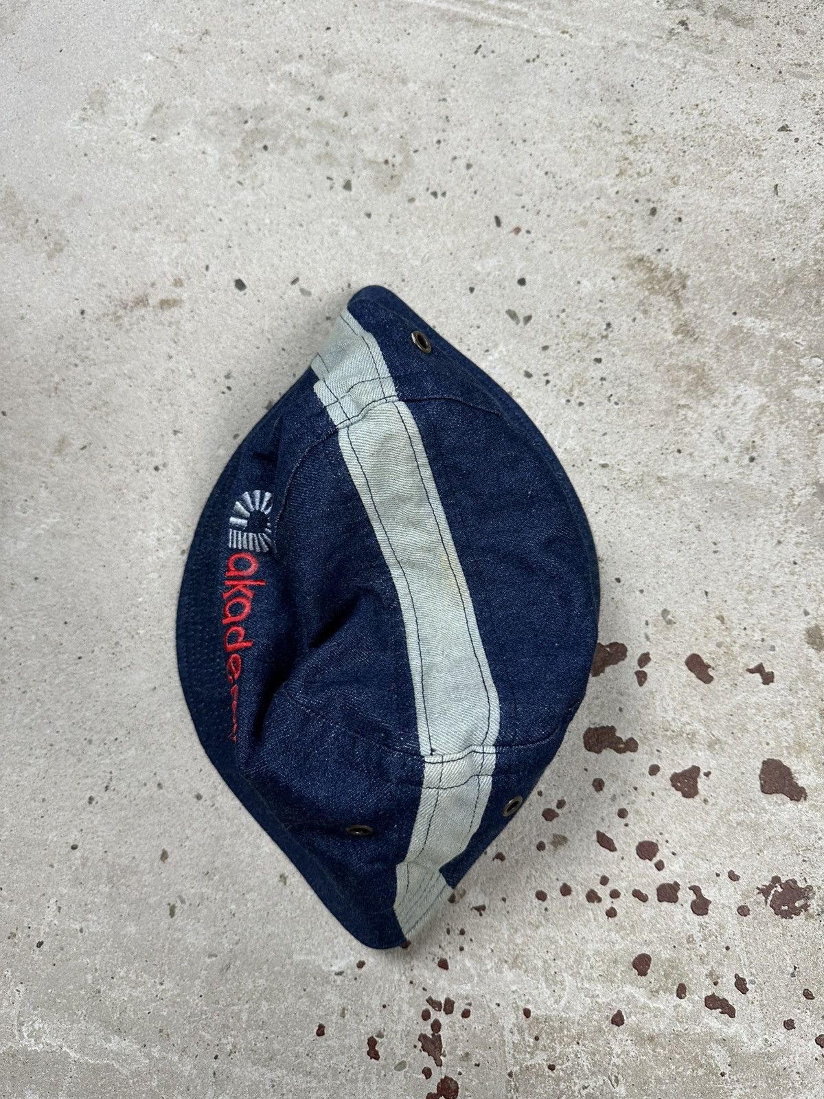 Akademiks × Vintage Vintage Y2K Akademiks Blue Jeans Denim Bucket Hat rap hiphop Size ONE SIZE - 6 Thumbnail