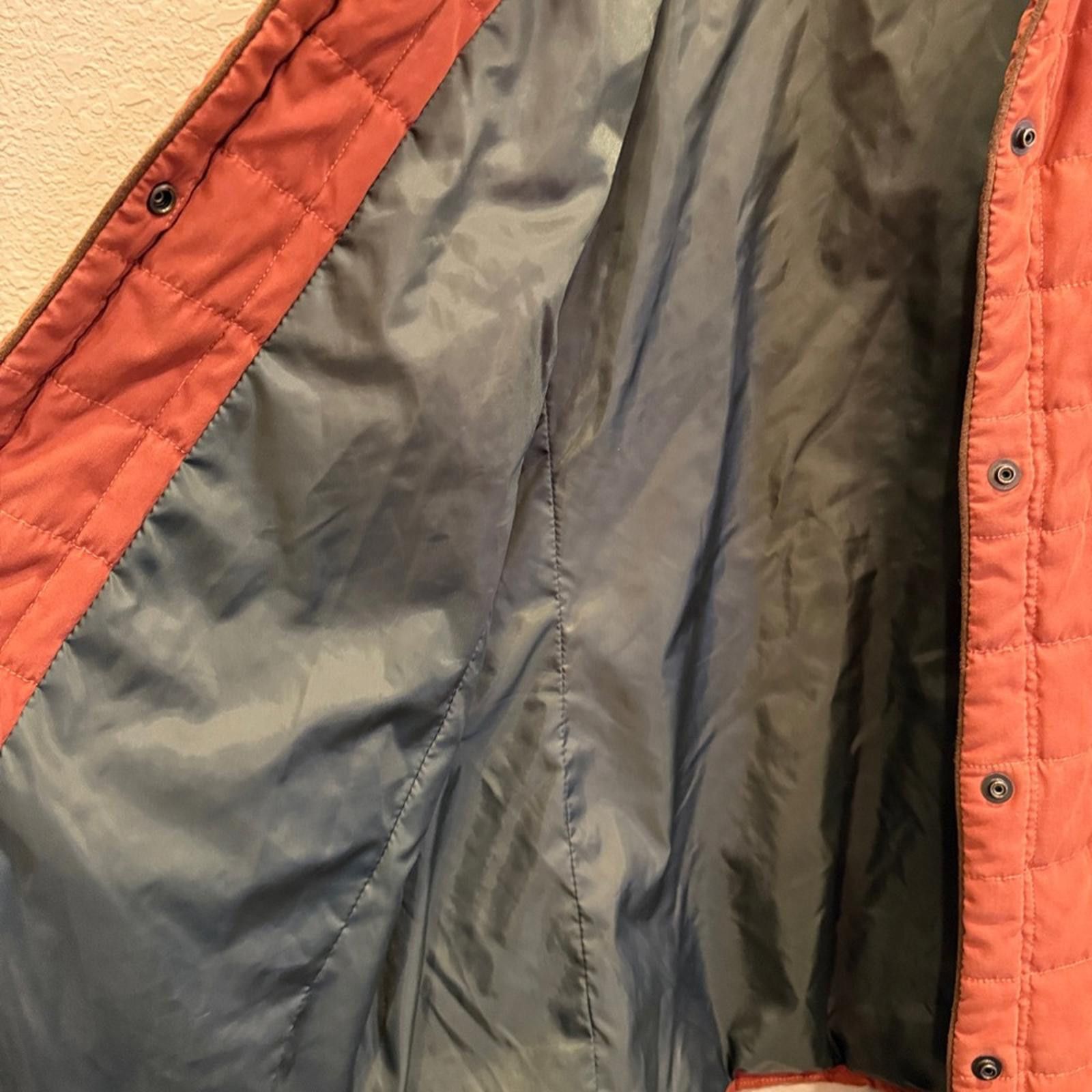 Beretta Beretta Women's Vintage Quilted Chore Coat Burnt Orange Sz L Size L / US 10 / IT 46 - 7 Thumbnail