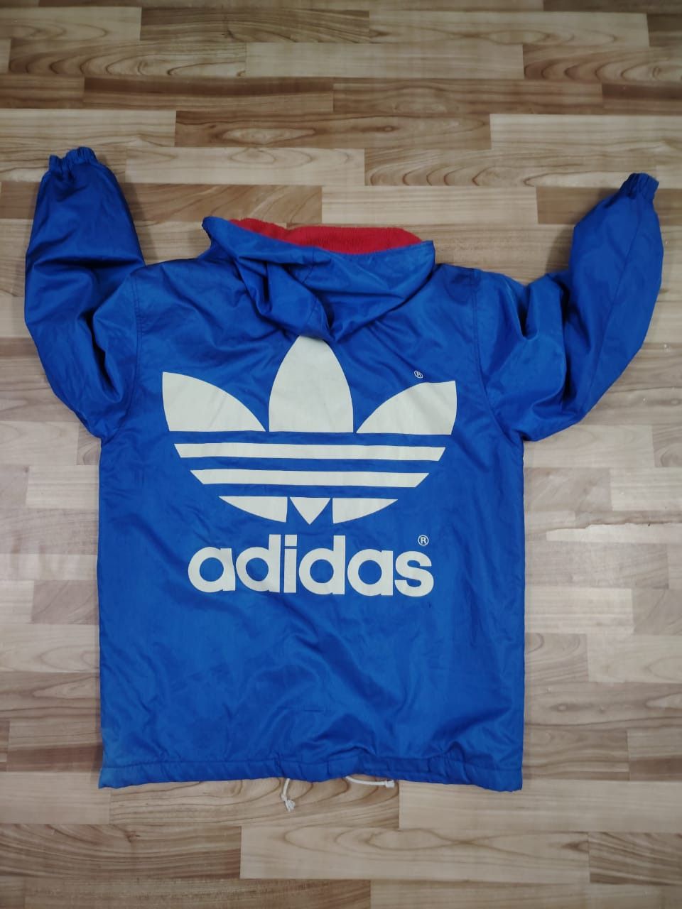 Adidas Adidas Fleece Big Logo Jacket Size US L / EU 52-54 / 3 - 1 Thumbnail