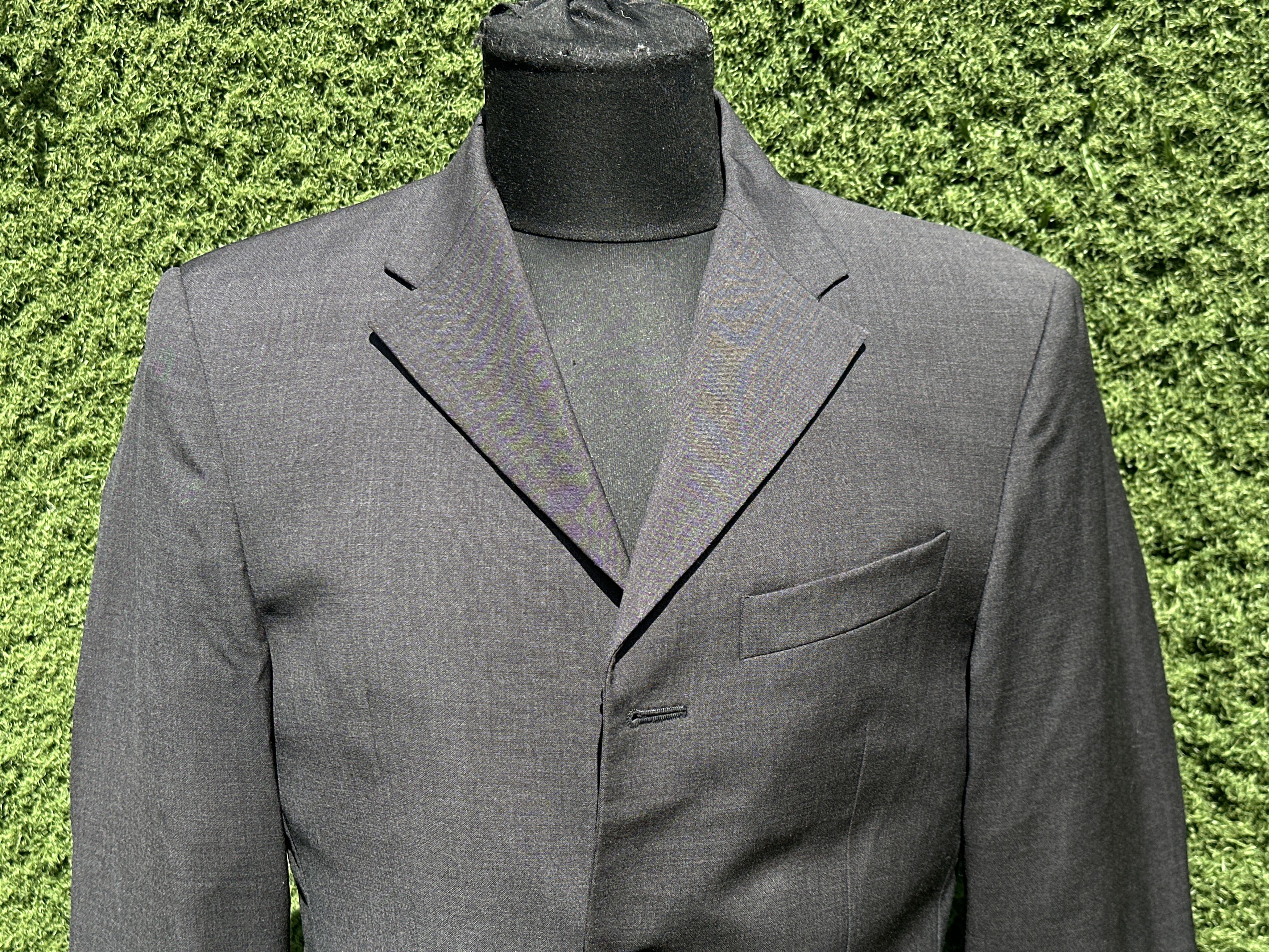 Valentino Valentino Roma Virgin Wool Three Button Tailored Blazer 48R Size 48R - 6 Thumbnail