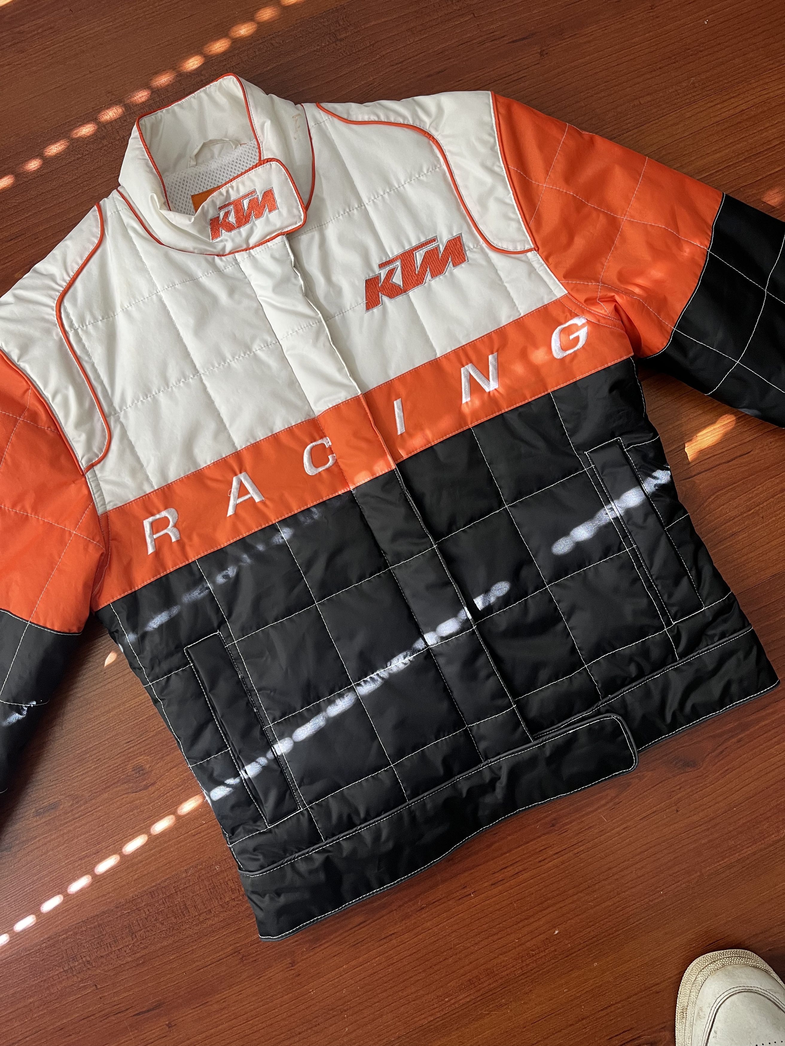 Other KTM Racing Quilted Jacket Motorbike Italy Orange Size US XS / EU 42 / 0 - 2 Thumbnail