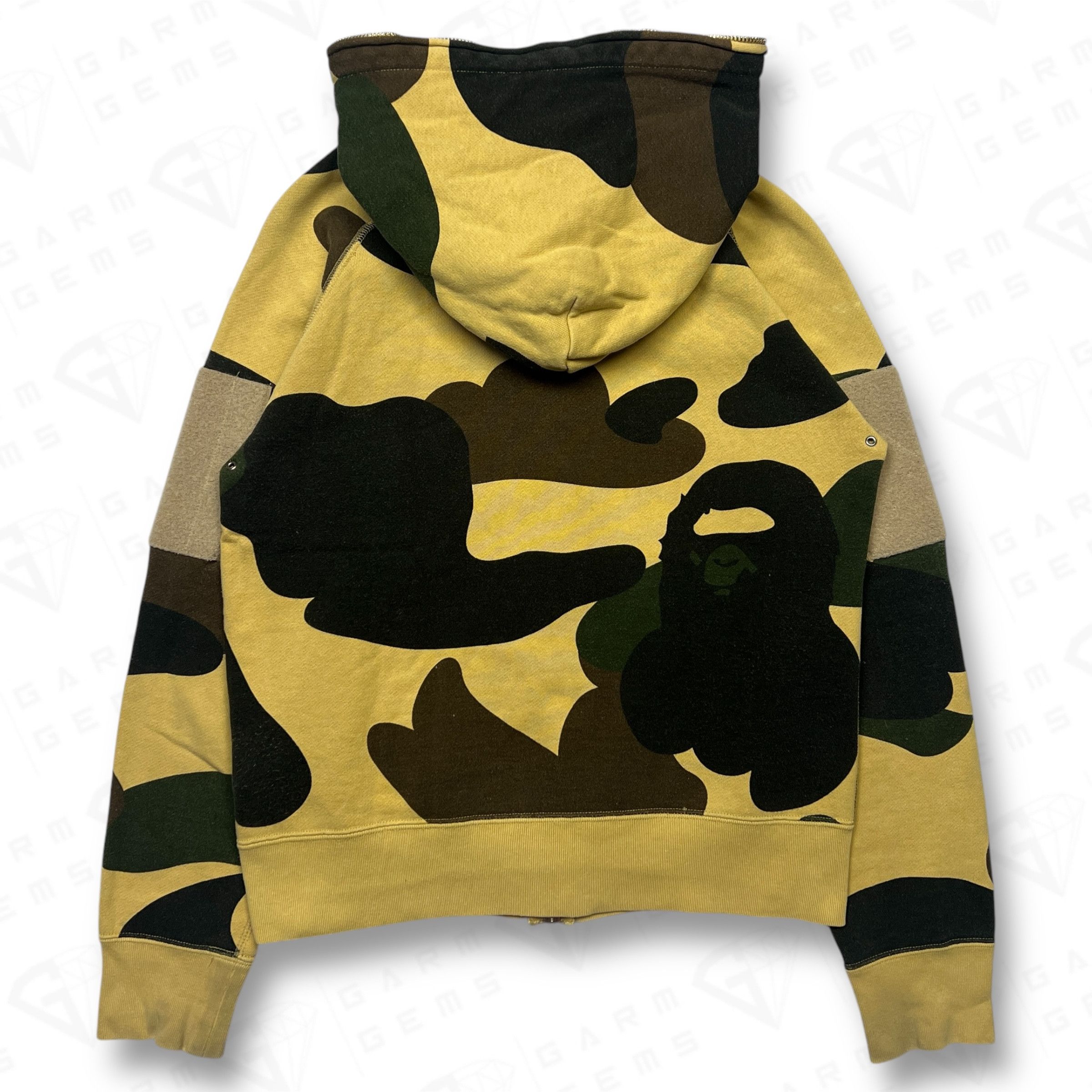 Bape A Bathing Ape Camo Full Zip Hoodie Size US S / EU 44-46 / 1 - 2 Thumbnail