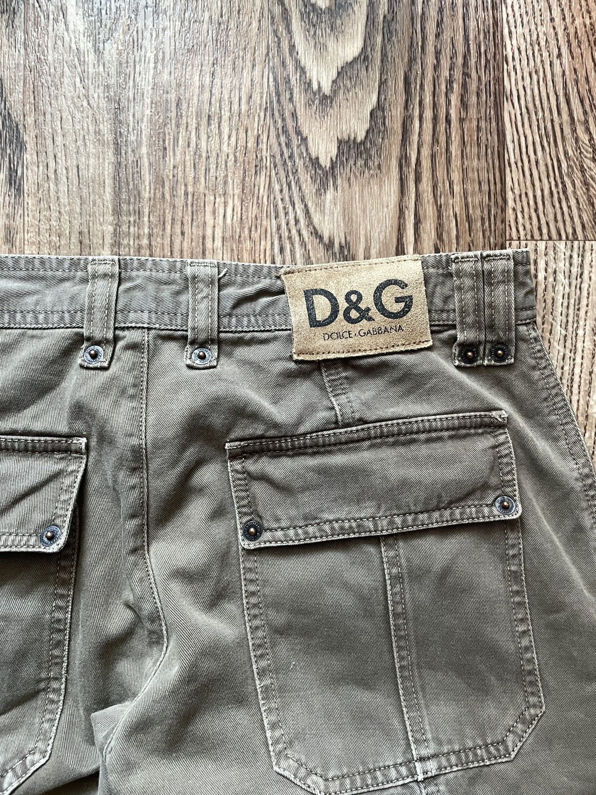 Dolce & Gabbana Vintage Dolce & Gabbana Cargo Pants Size US 30 / EU 46 - 11 Thumbnail