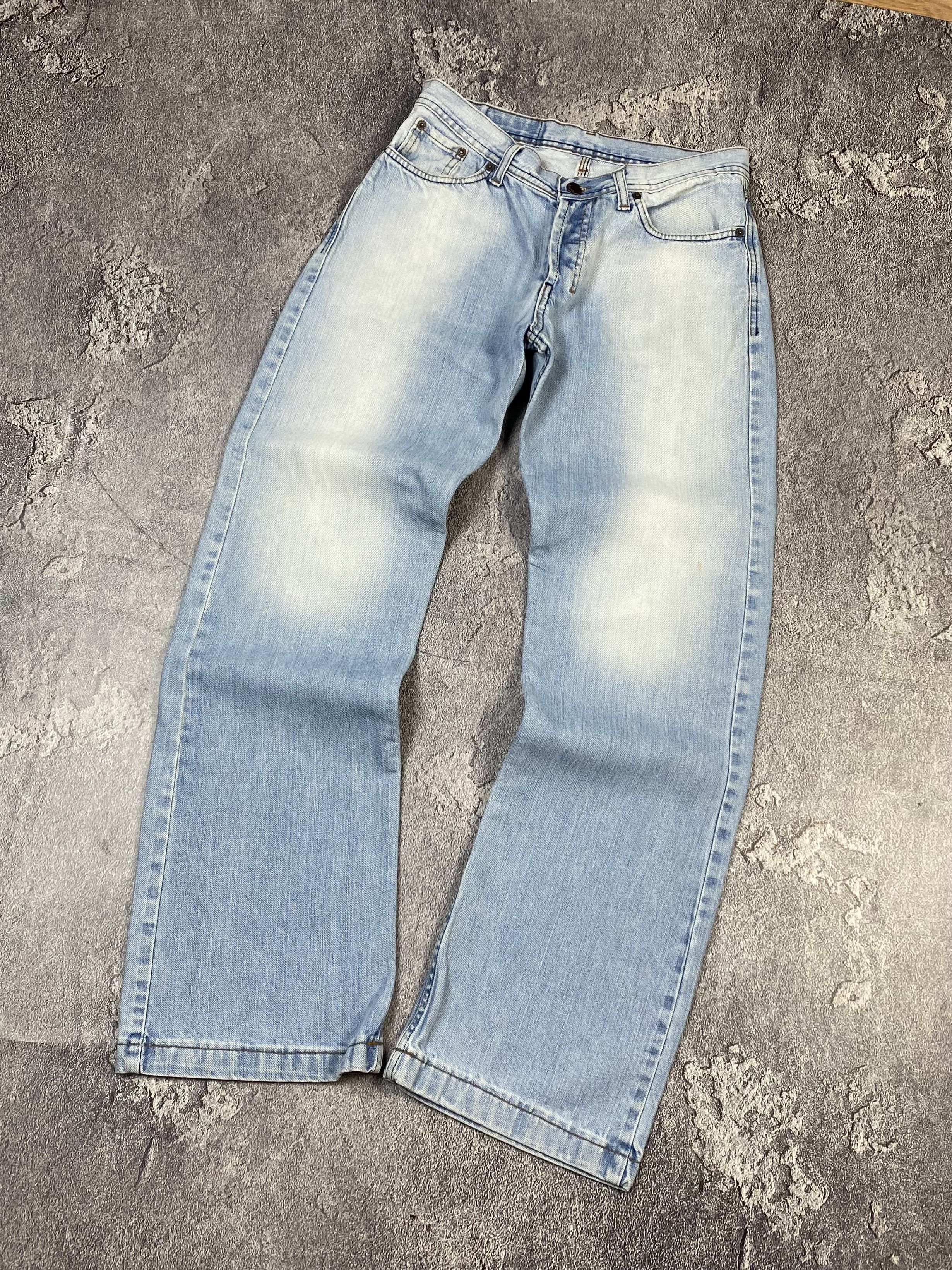 If Six Was Nine Y2K Faded Blue Stone Washed Jeans Straight Baggy Fit Leg Size US 30 / EU 46 - 5 Thumbnail
