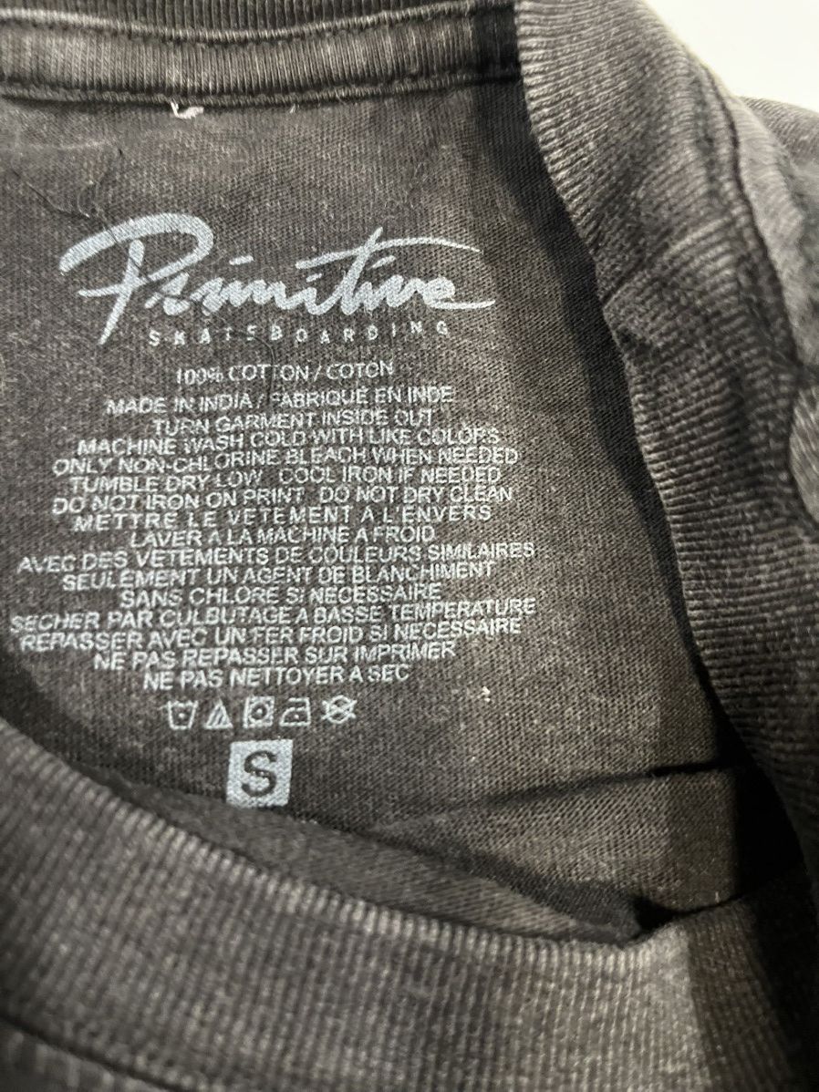 Primitive Primitive Skateboarding Above Everything Angel Black T-Shirt Size US S / EU 44-46 / 1 - 9 Thumbnail