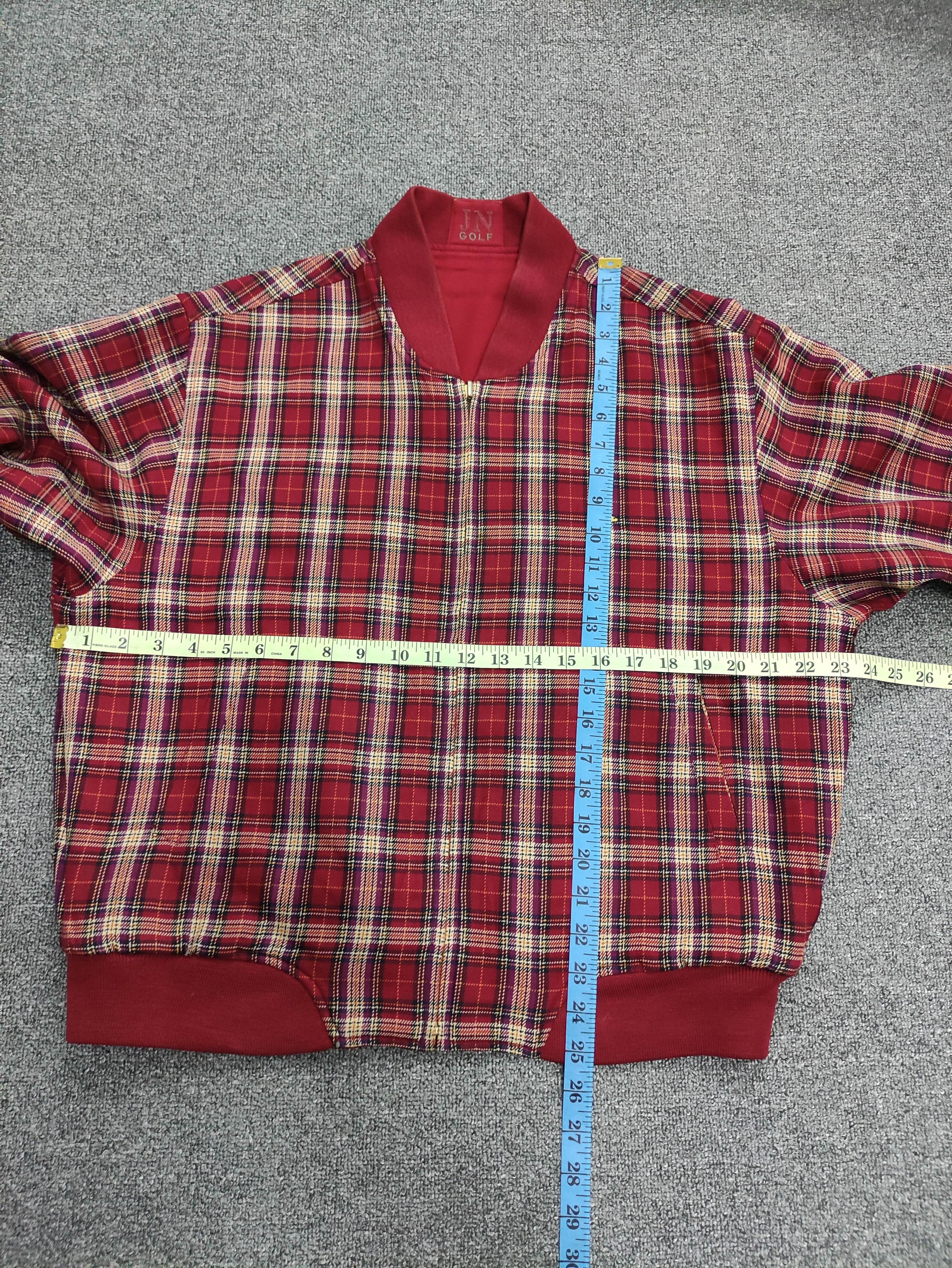 Japanese Brand Vintage Jack Nicklaus Wool Reversible Jacket Zipper Size US L / EU 52-54 / 3 - 21 Thumbnail