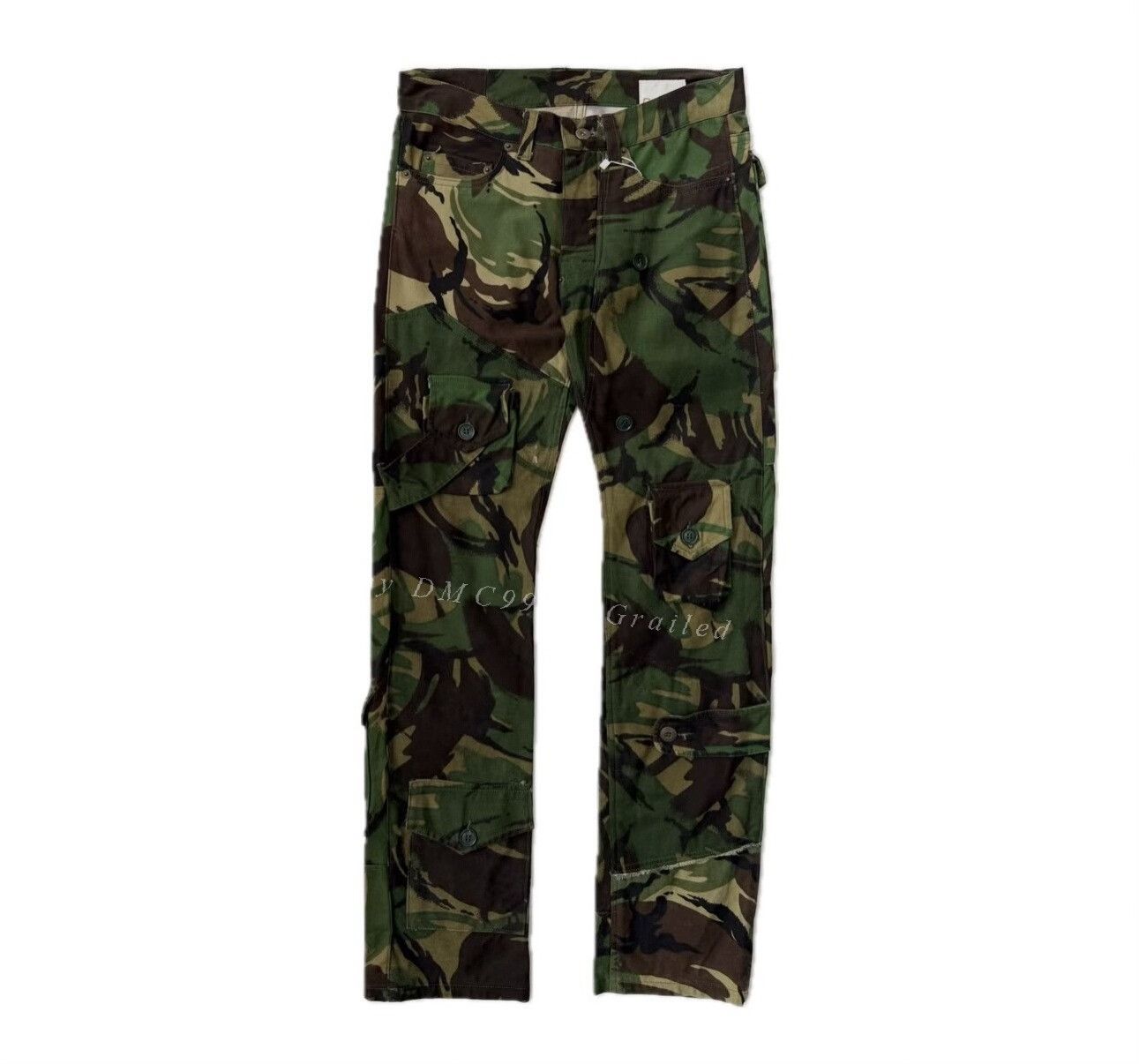 Vintage 20471120 Military Flared Cargo Pants Size US 30 / EU 46 - 1 Thumbnail