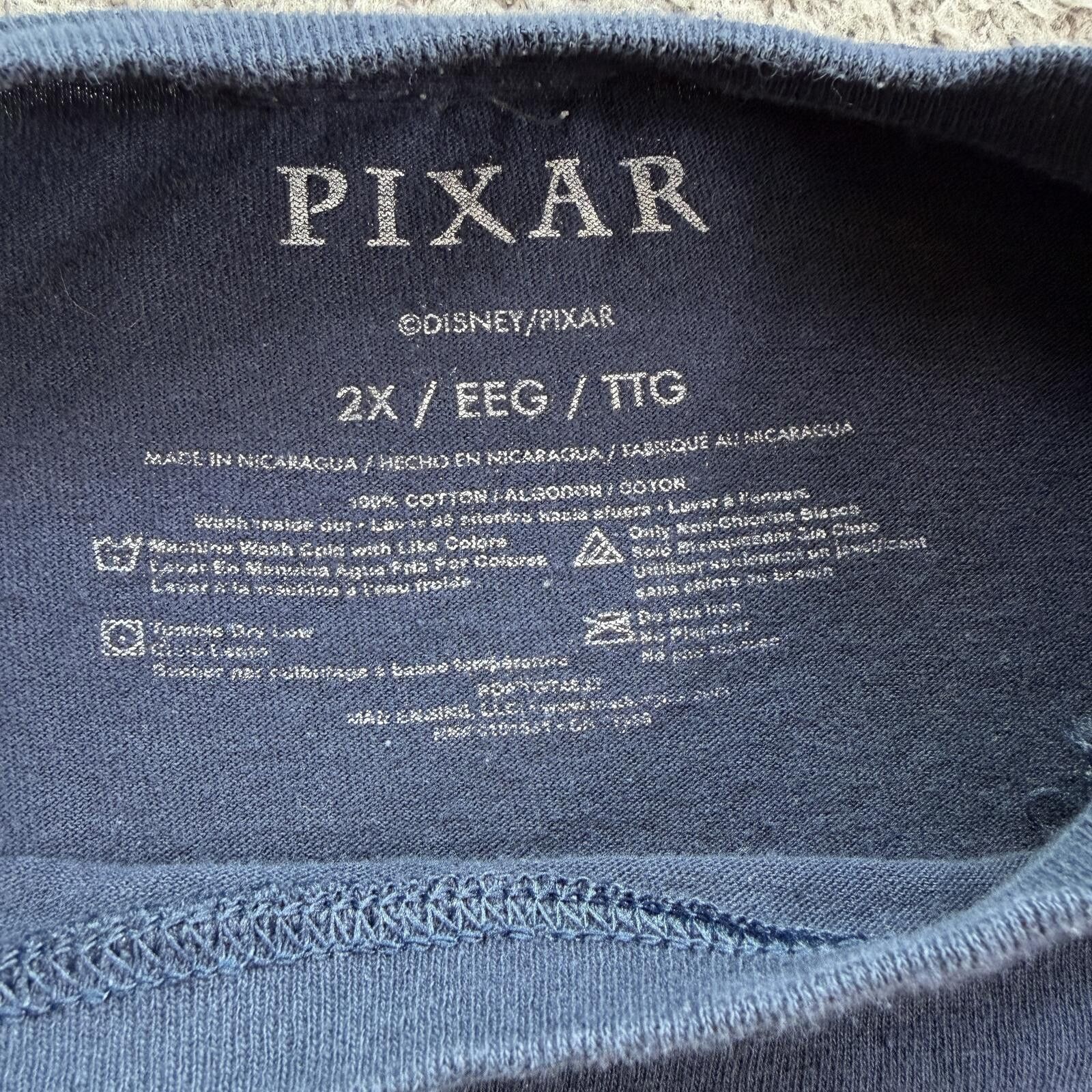 PICARD Disney Pixar Characters T Shirt 2XL Toy Story Monsters Nemo Size US XXL / EU 58 / 5 - 3 Thumbnail