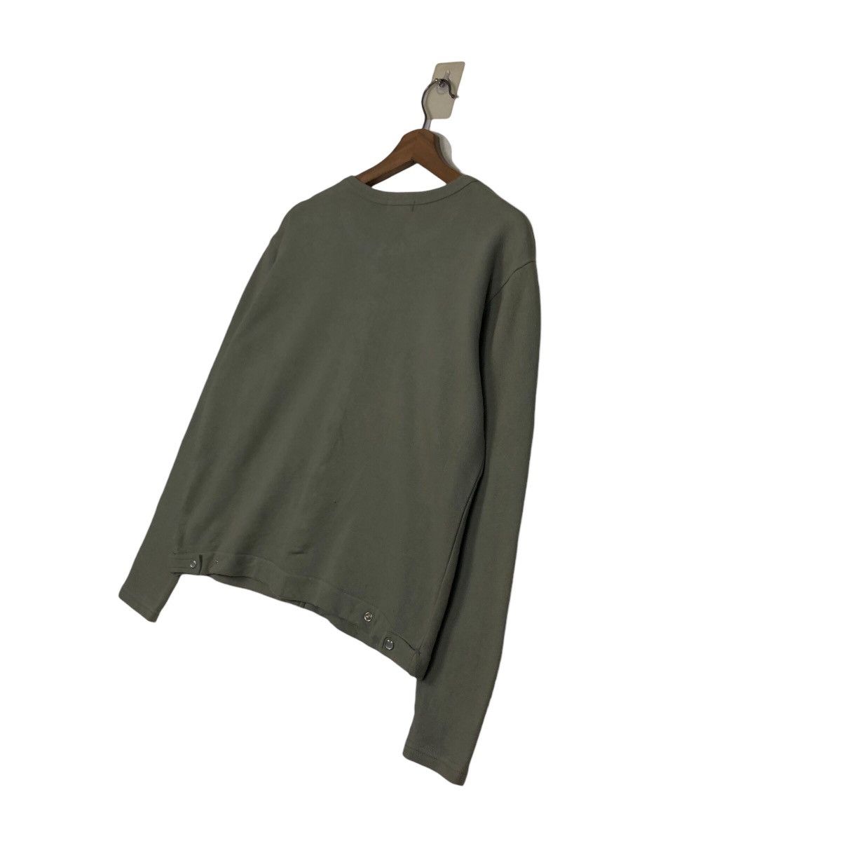 Japanese Brand 📌Rich Green Olive Vintage Cardigan Omnes Issey Miyake Size US M / EU 48-50 / 2 - 11 Thumbnail