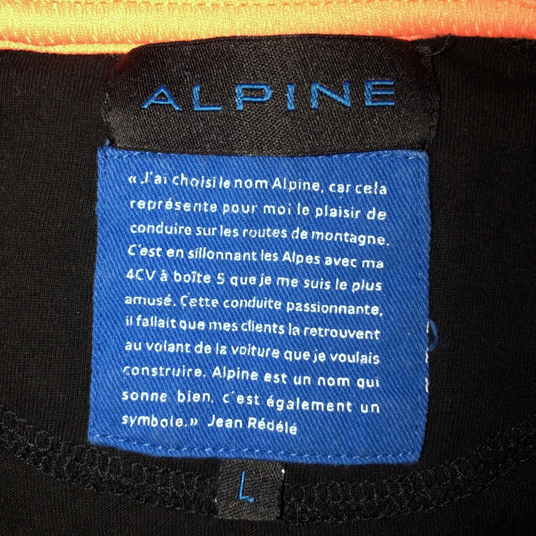 Champion Alpine European Championship 2013-2014 LMP T-Shirt Mens L Black Short Sleeve Cars Size US L / EU 52-54 / 3 - 3 Thumbnail