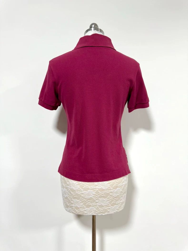 Vivienne Westwood Vivienne Westwood size2 A wine-colored polo shirt with shor Size M / US 6-8 / IT 42-44 - 4 Thumbnail