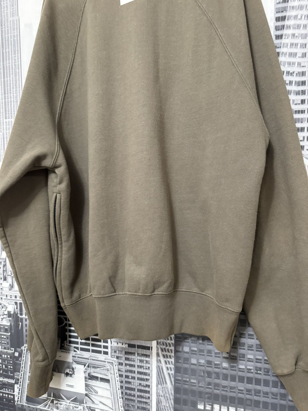 Fear of God 🔥OG FOG Fear of God Essentials Zip Sweater Brown SZ Medium Size US M / EU 48-50 / 2 - 7 Thumbnail