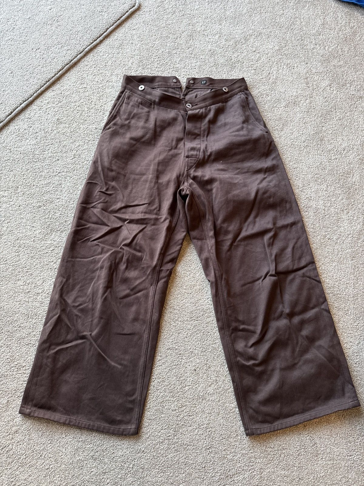 Paul Harnden Shoemakers Wool/Linen Gardener trousers | Grailed