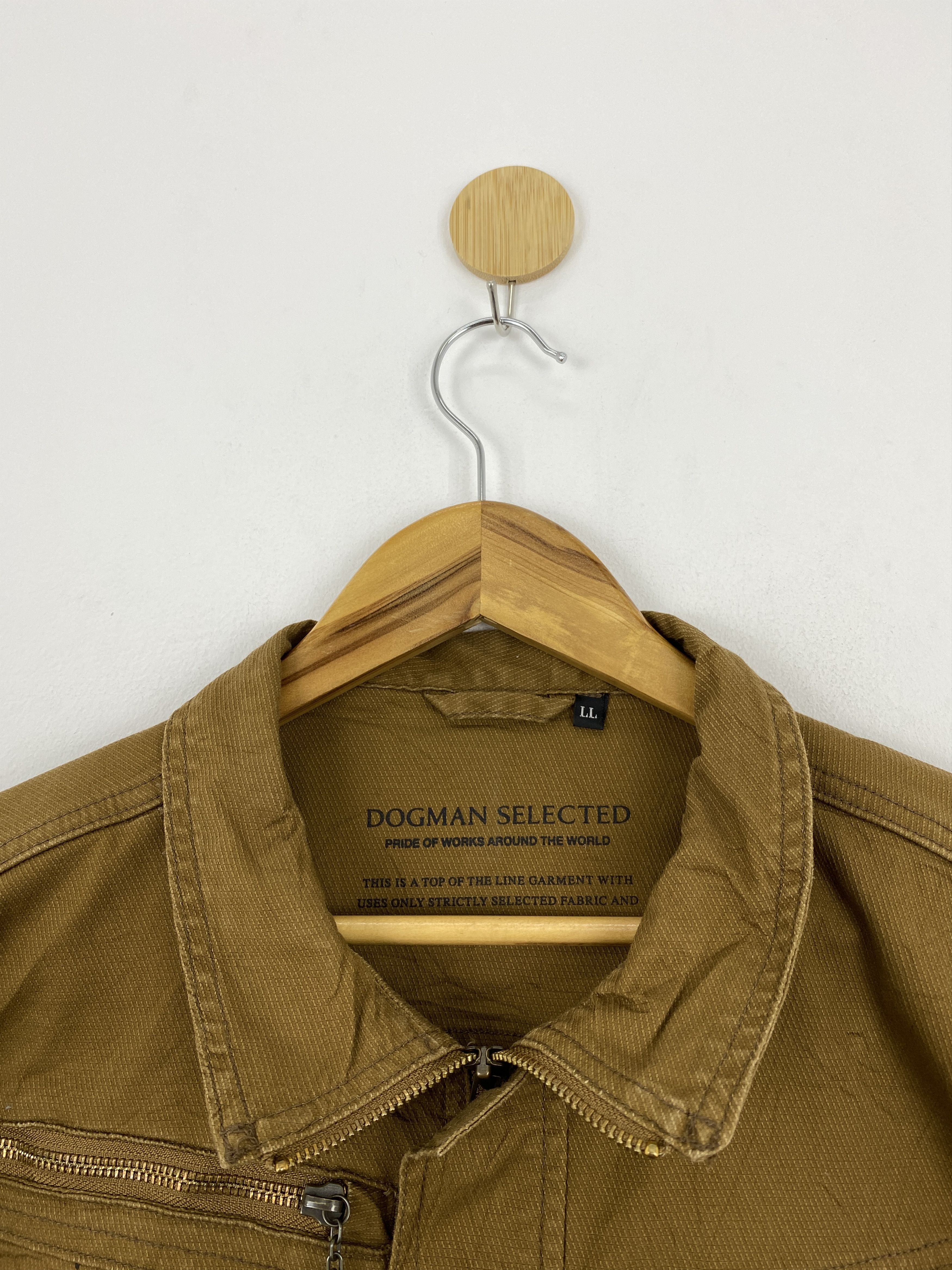 Japanese Brand Vintage Dogman Multi Pocket Tactical Worker Jacket J1771 Size US XL / EU 56 / 4 - 8 Thumbnail