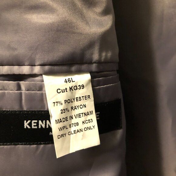 Kenneth Cole Kenneth Cole men's new sport coat jacket blazer size: 46L Size 46L - 6 Thumbnail