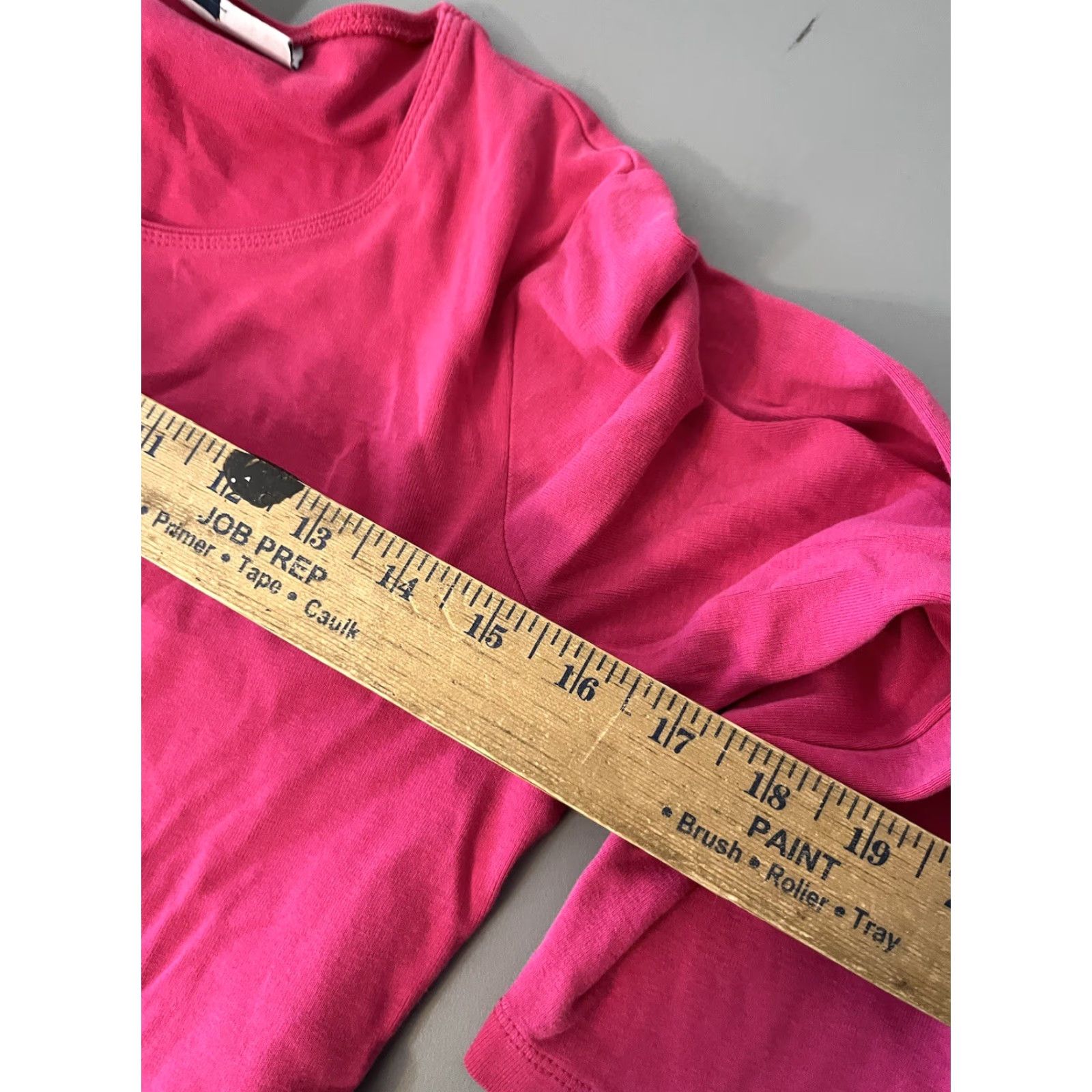 Vintage Karen Scott Women T-Shirt 3/4 Sleeve Round Neck Solid Pink Size S Size S / US 4 / IT 40 - 5 Thumbnail