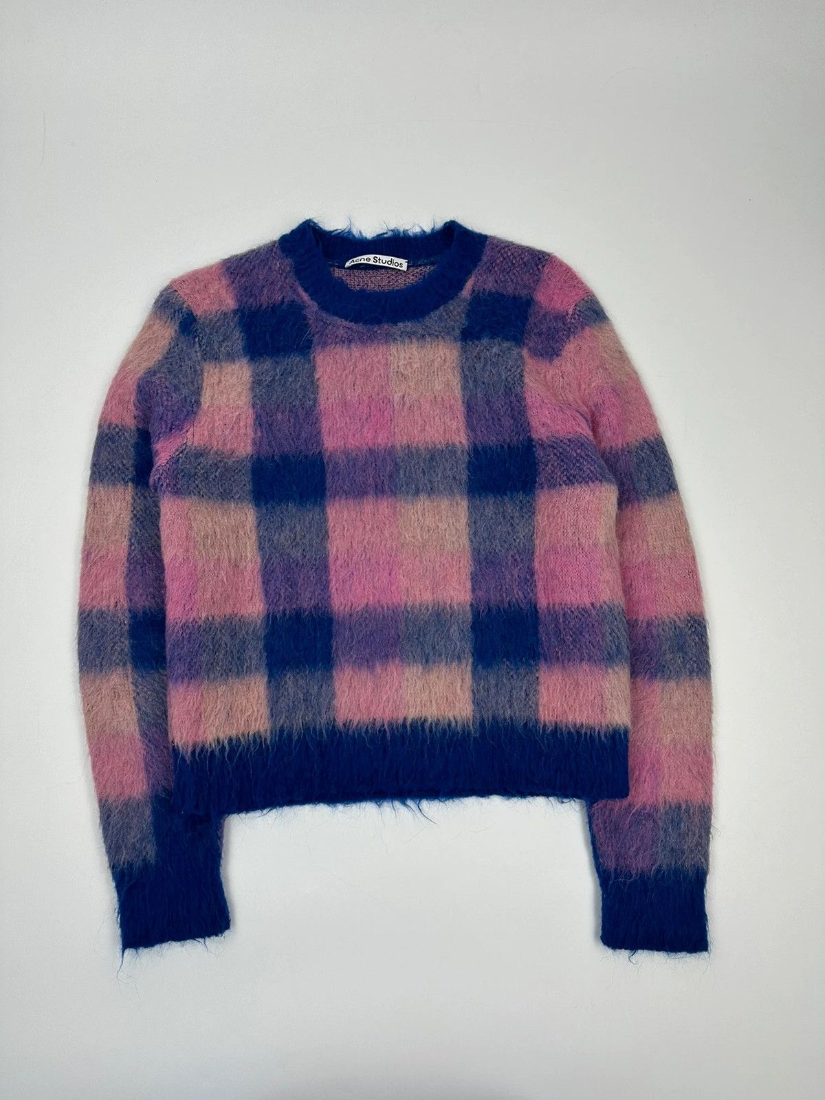 Acne Studios Acne Studio Funky Multicolor Furry Alpaca Wool Knit Sweater Size M / US 6-8 / IT 42-44 - 1 Thumbnail