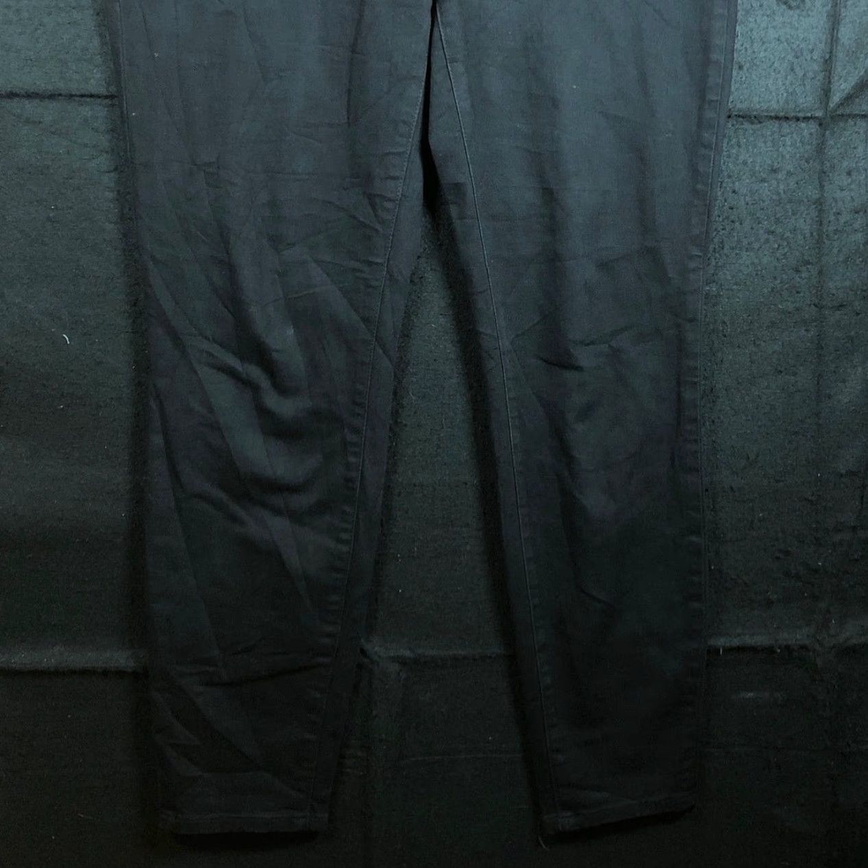 Talbots VINTAGE Talbots Womens Pants Black Pull On High Rise Skinny Cotton Blend Stretch 34Waist 29in Inseam Regular Rise Jegging Workwear Casual Size 24" / US 00 / IT 34 - 3 Thumbnail