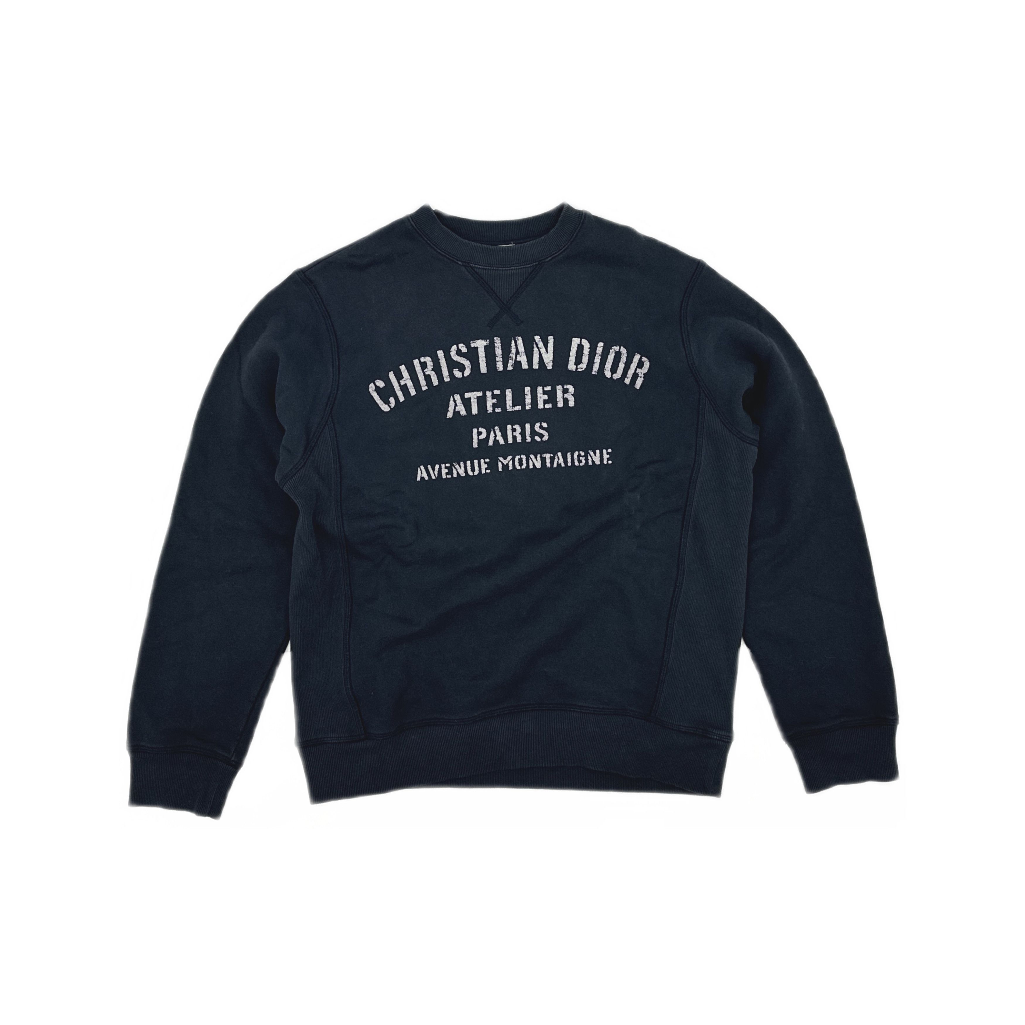 Dior Dior Atelier Logo Sweatshirt Size S Size US S / EU 44-46 / 1 - 1 Thumbnail