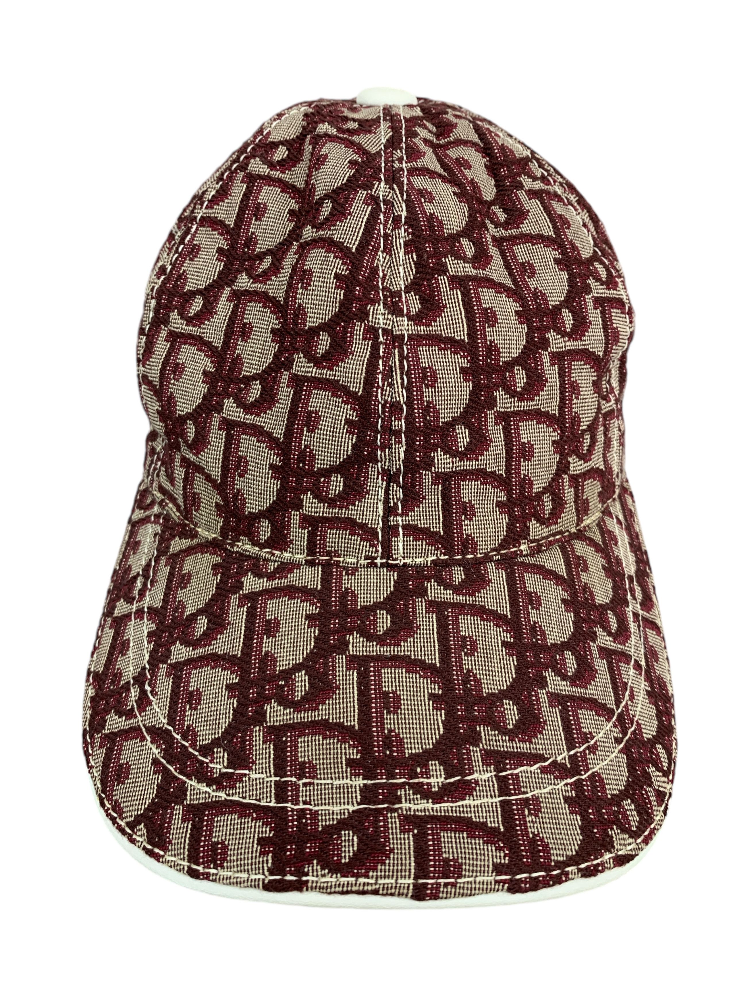 DIOR x Shawn Stussy Embroidered Baseball Cap - White Hats