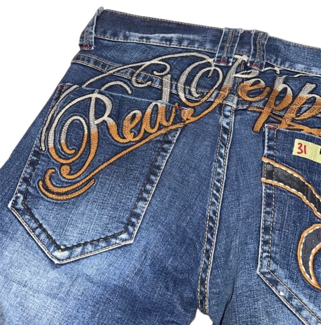 Affliction × If Six Was Nine × Japanese Brand Rare design Red pepper jeans Size US 31 - 4 Thumbnail