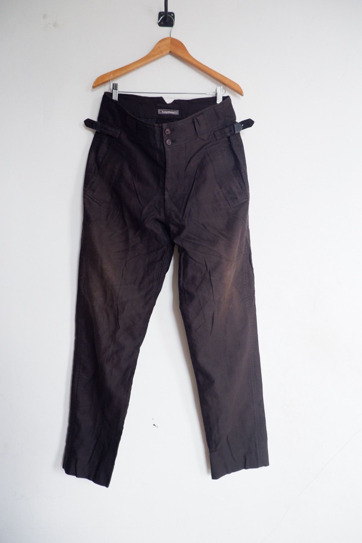 Issey Miyake Vintage 80s Issey Miyake Men Brush Tag Flight Pants