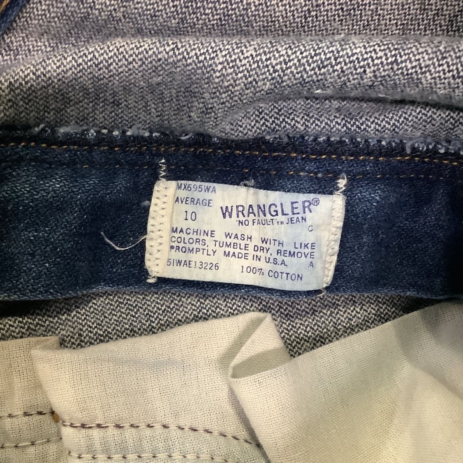 Wrangler Vintage 80s Wrangler high waist straight leg jeans Size US 26 / EU 42 - 5 Thumbnail