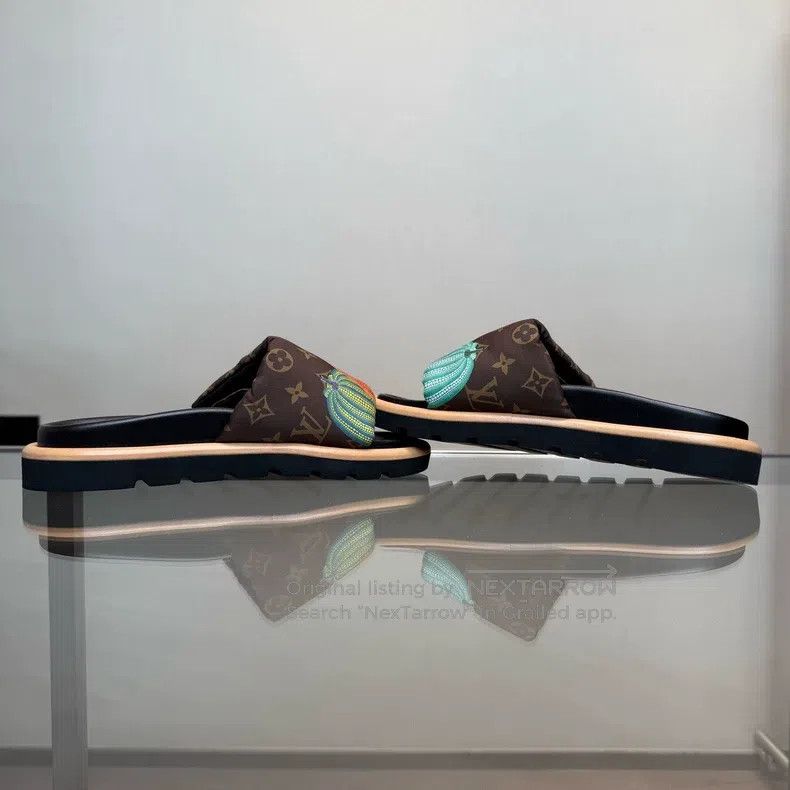 Louis Vuitton Louis Vuitton Kusama Pumpkin Slippers Size US 8 / EU 41 - 4 Thumbnail