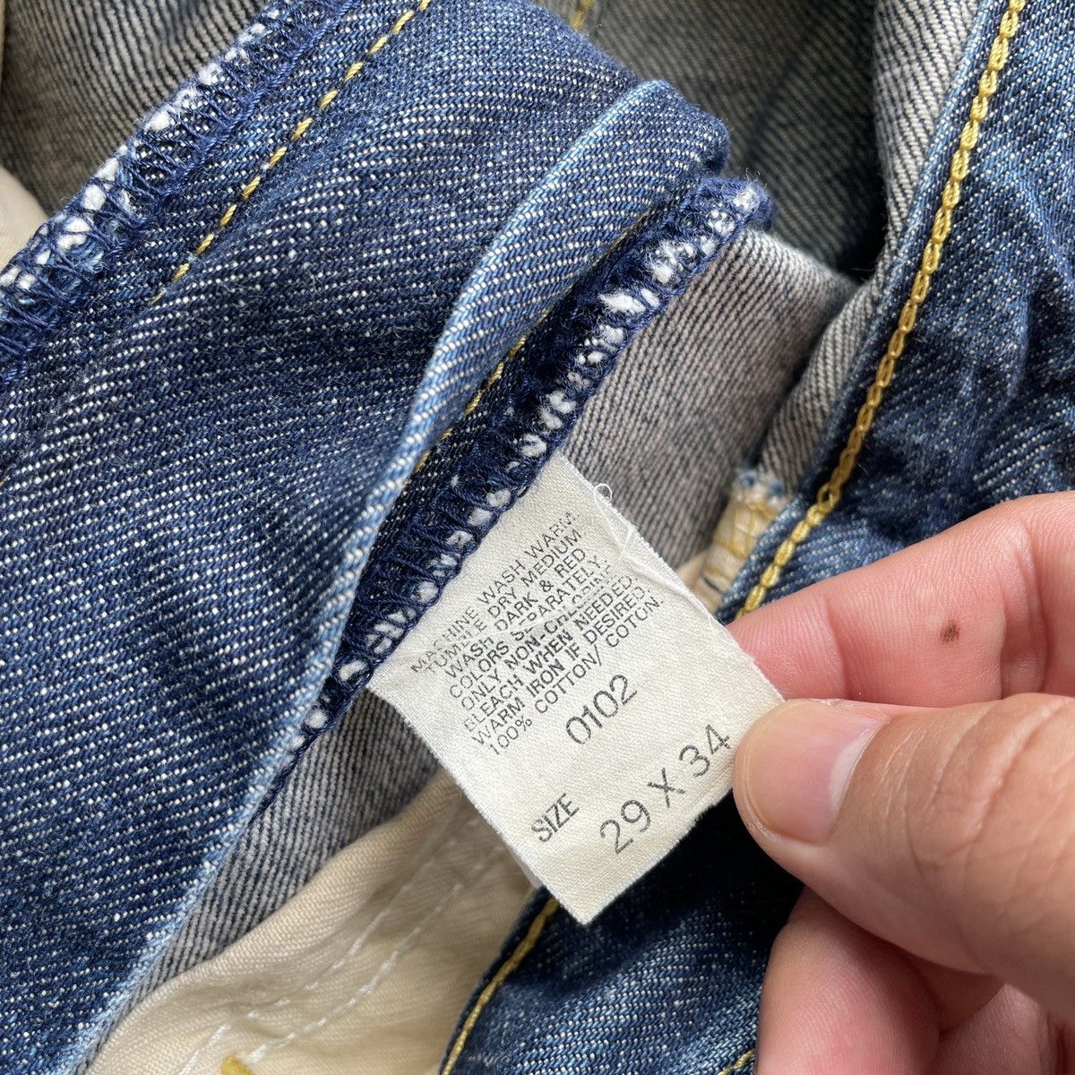 Japanese Brand Vintage Distressed Lee Faded Flare Jeans Denim Pants W28 Size US 28 / EU 44 - 8 Thumbnail