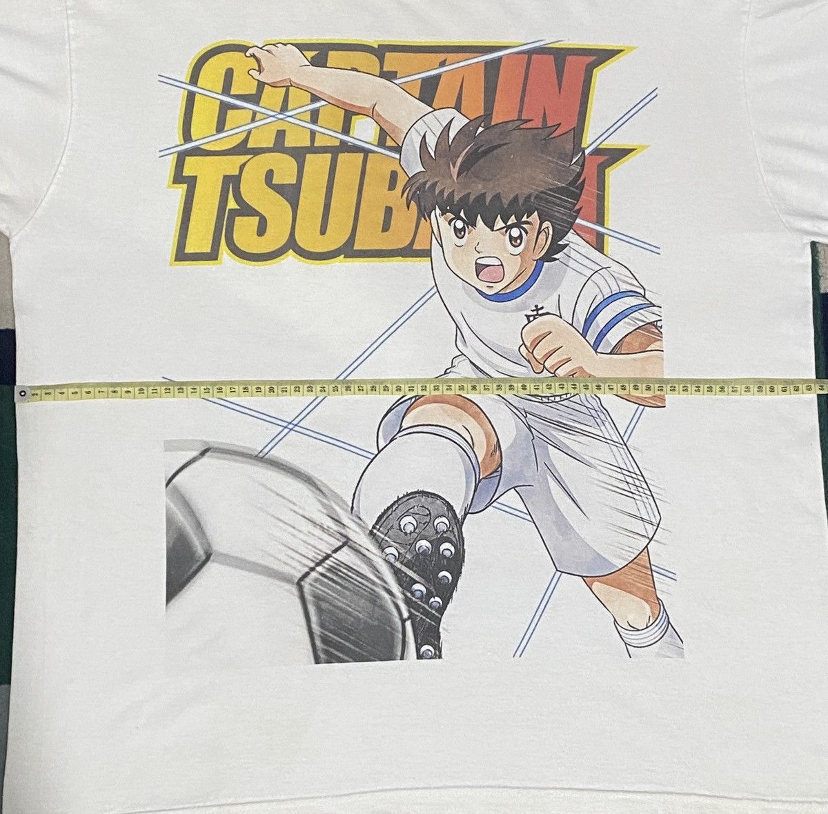 Vintage Rare! Vintage Captain Tsubasa T-shirt Size US L / EU 52-54 / 3 - 4 Thumbnail