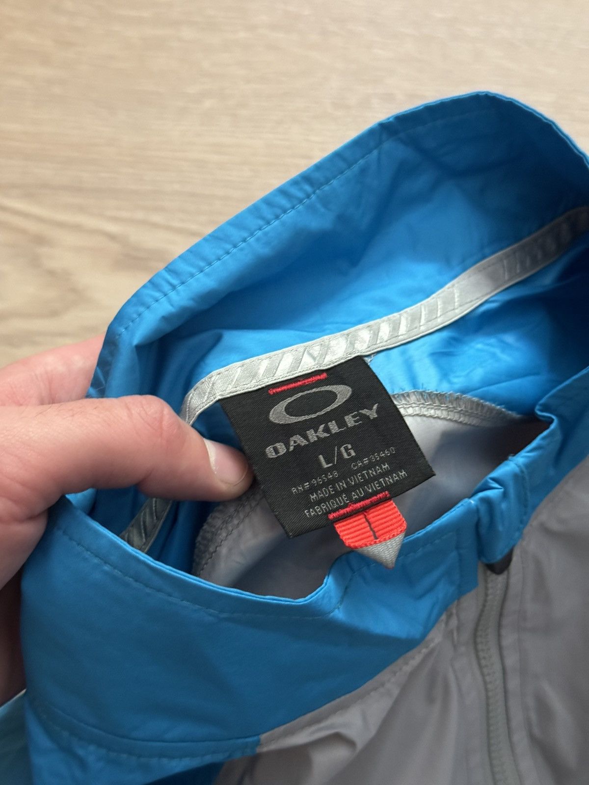 Oakley Oakley Sport Nylon Full Zip Every Day Jacket Size US L / EU 52-54 / 3 - 6 Thumbnail