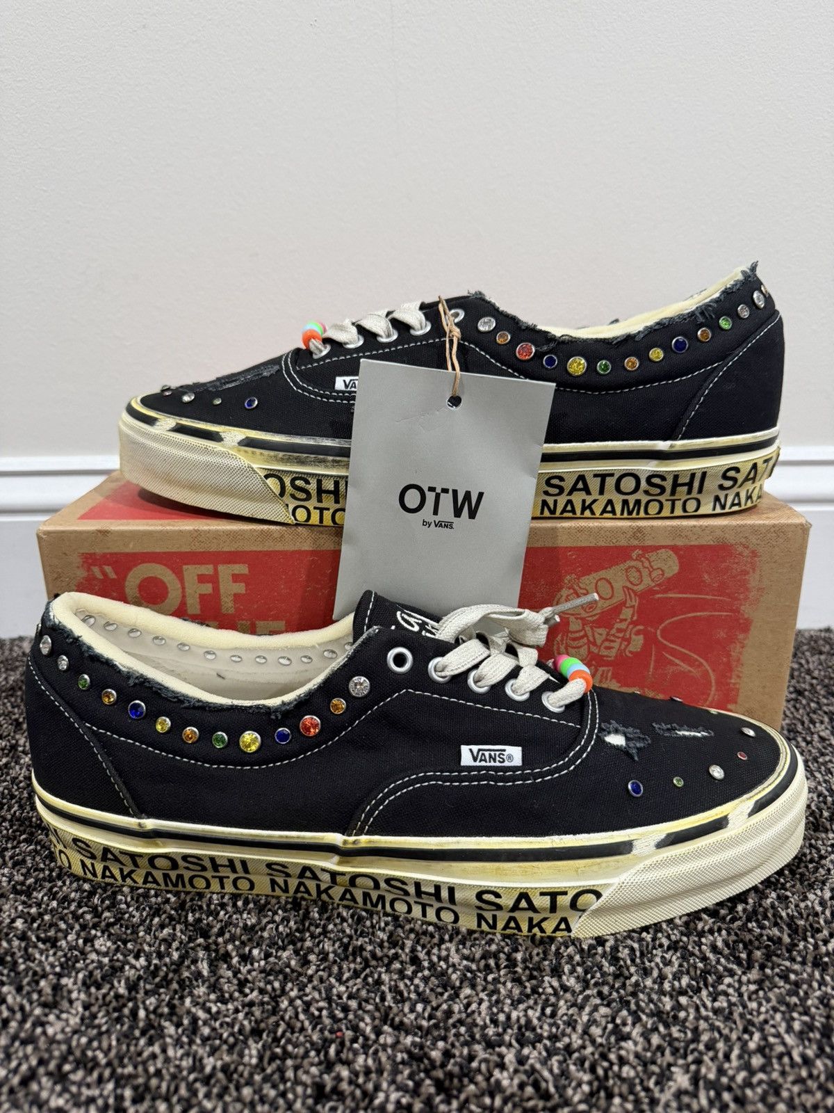 Satoshi Nakamoto × Vans Satoshi Nakamoto x Vans OTW Lucky Charms Era 95 Low Sneakers Size US 12 / EU 45 - 1 Thumbnail
