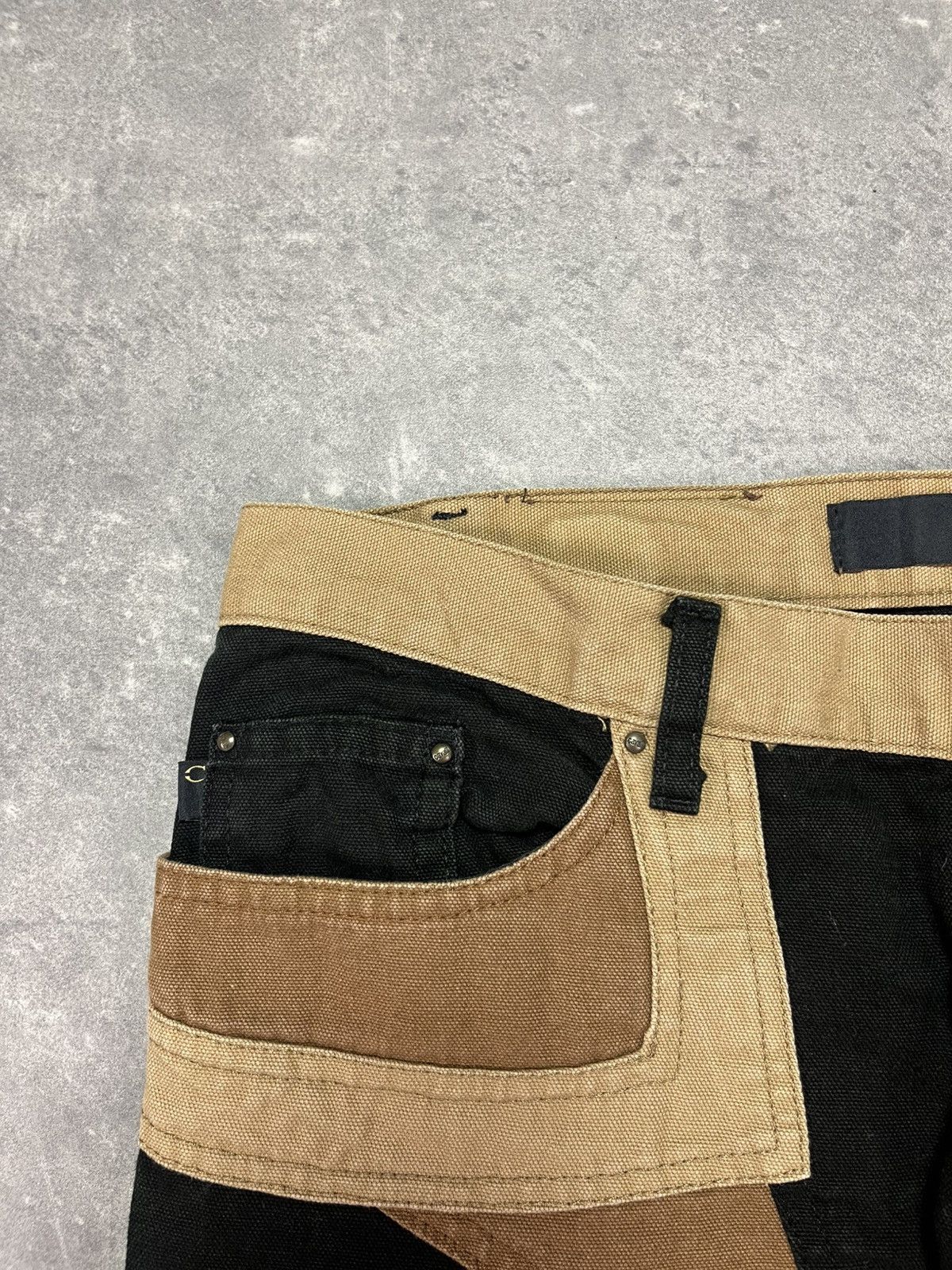 Just Cavalli AW03 Just Cavalli Geometry Panel Flared Jeans 33 Size US 33 - 7 Thumbnail