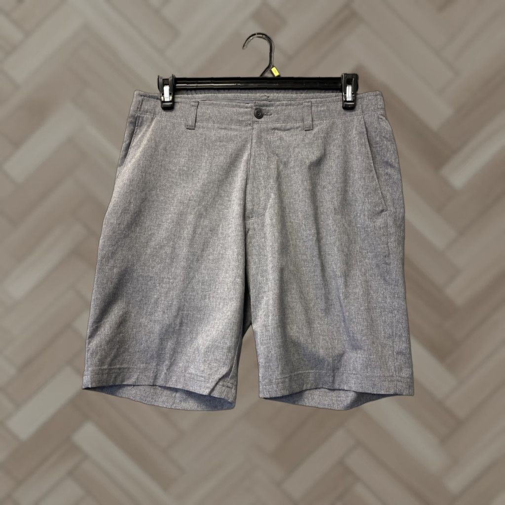 PGA Tour PGA TOUR Mens Golf Shorts Active Waistband Stretch Gray 34 Adult Regular Size US 34 / EU 50 - 1 Thumbnail