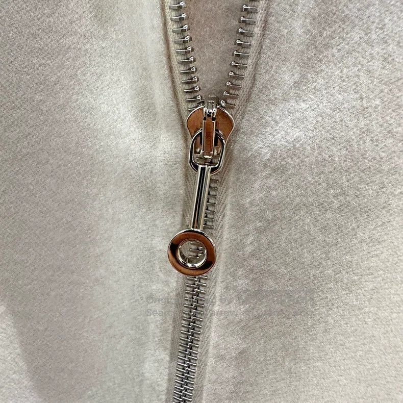 Hermes Hermes Pure Cashmere Zipper Overcoat Jacket Size XS / US 0-2 / IT 36-38 - 7 Thumbnail