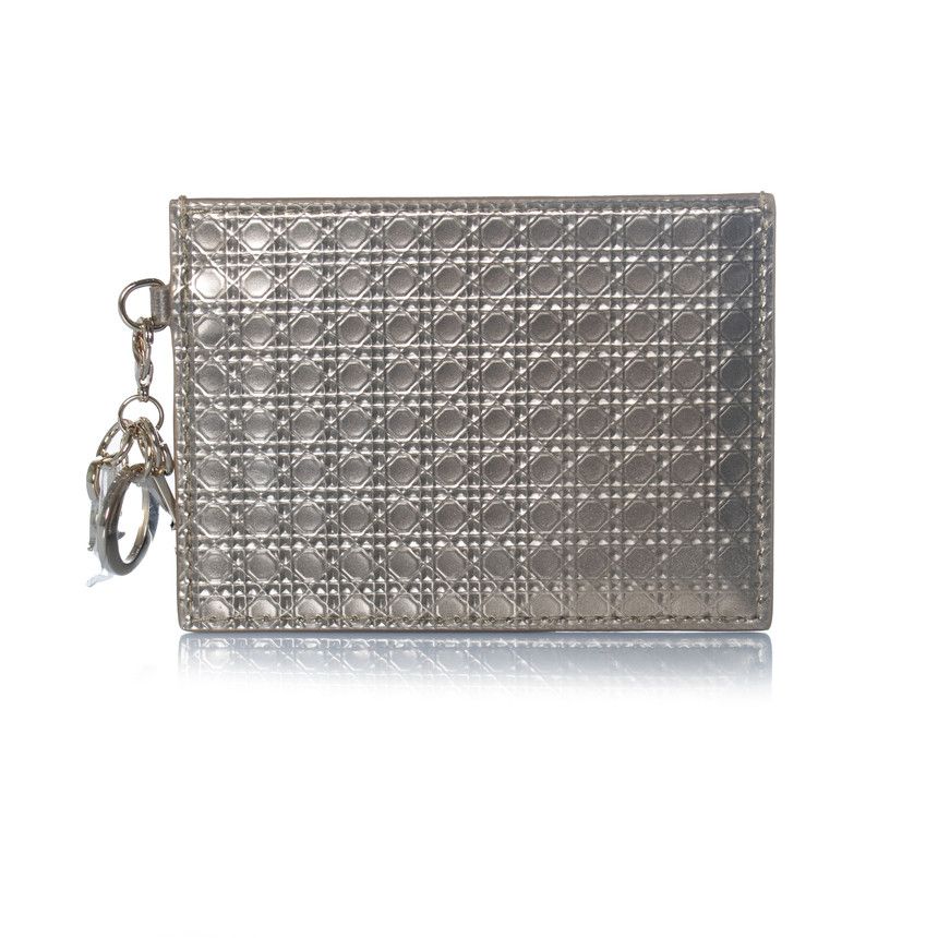 Dior Dior, Metallic Diorama cardholder with pendant Size ONE SIZE - 5 Thumbnail