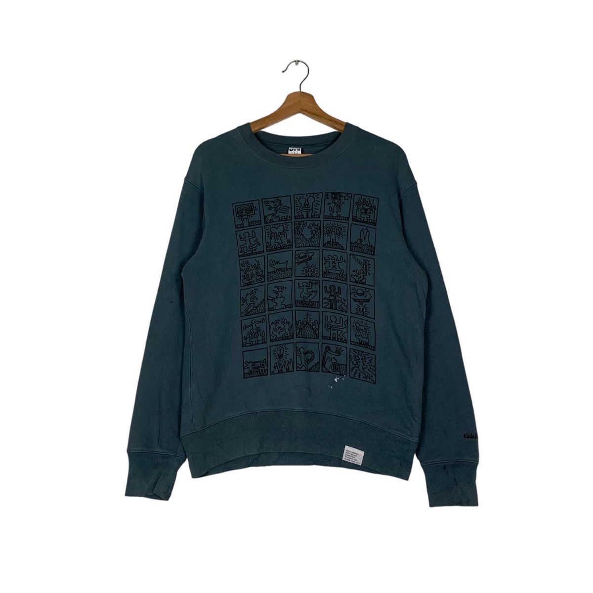 Keith Haring UNIQLO X Keith Haring Graphic Sweatshirt #1345-C61 Size US S / EU 44-46 / 1 - 1 Thumbnail