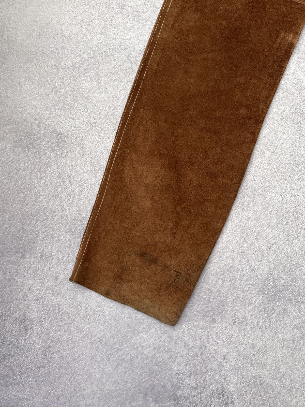 Designer × Moschino × Vintage Vintage Moschino Leather Women’s Rare Pants Cowboy Style Size 30" / US 8 / IT 44 - 17 Thumbnail