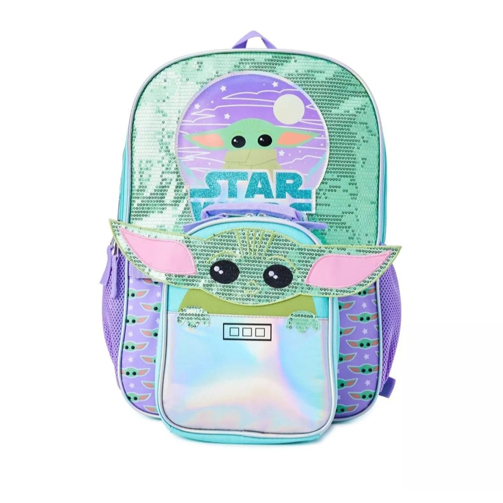 Disney New Disney baby yoda backpack and lunch bag set Size ONE SIZE - 2 Thumbnail