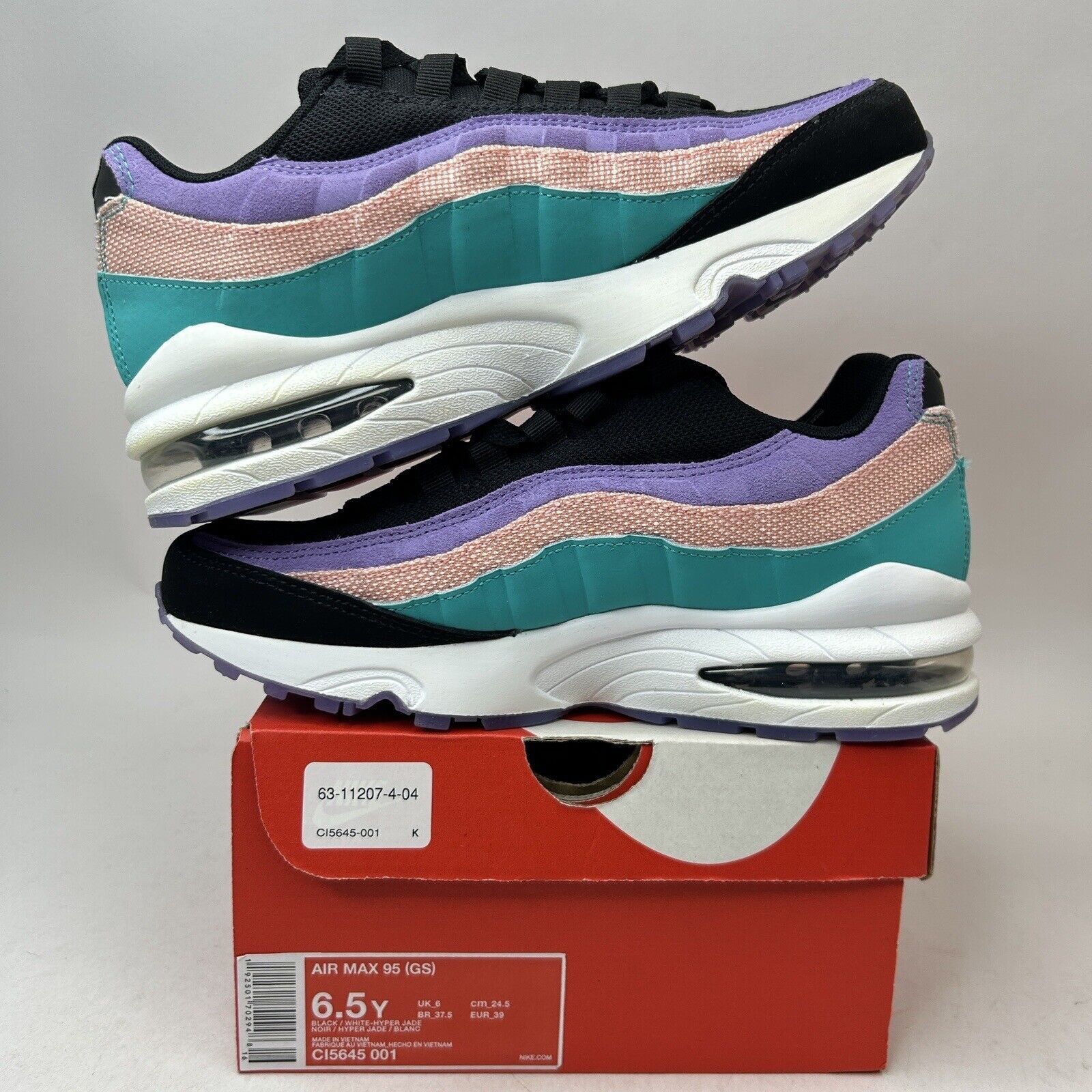 Nike Nike Air Max 95 GS "Have A Nike Day" 2024 Size US 8 / IT 38 - 3 Thumbnail