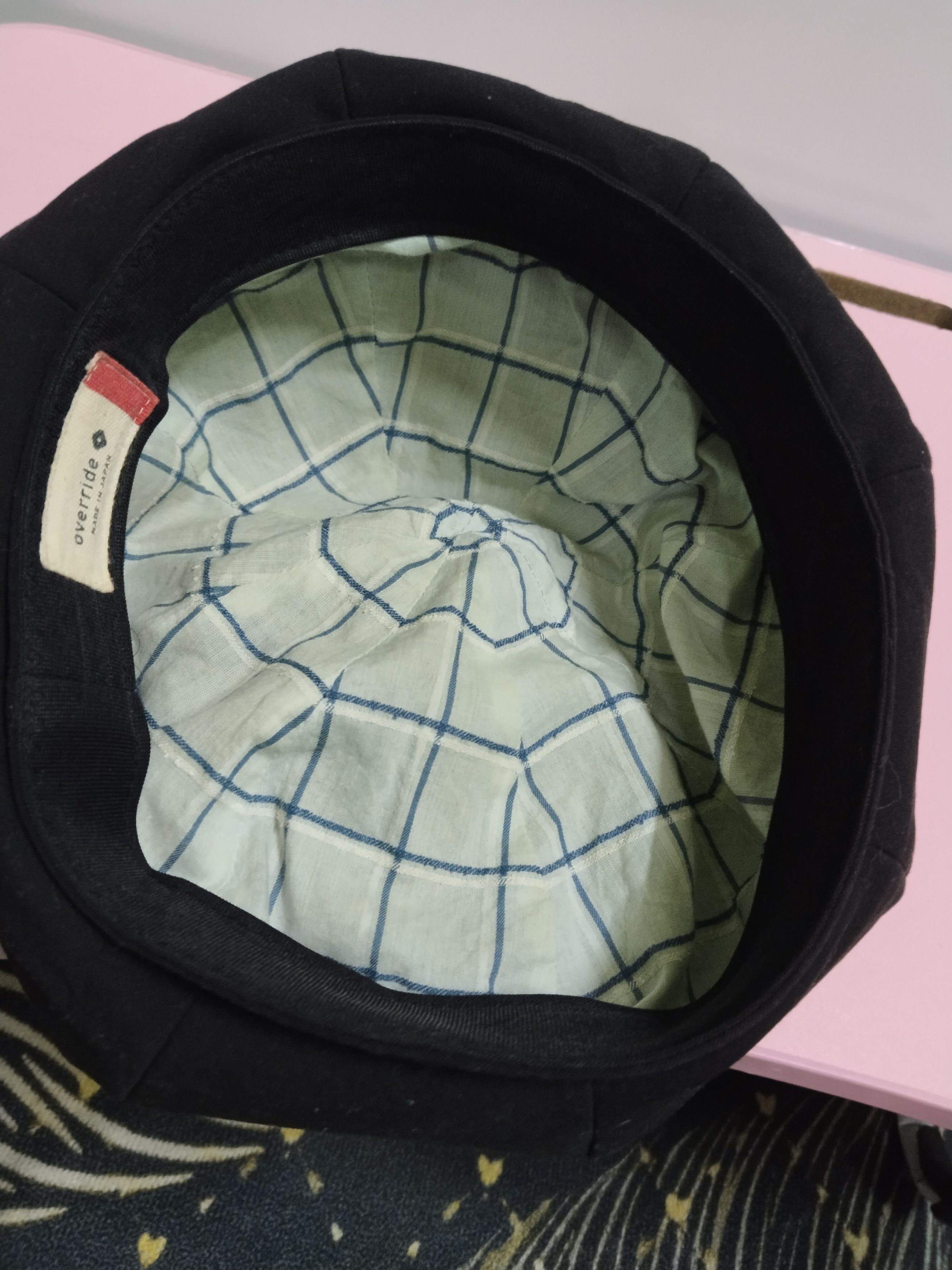 Japanese Brand × Vintage CAP BERET NEWSBOYS OVERRIDE MADE IN JAPAN Size ONE SIZE - 4 Thumbnail