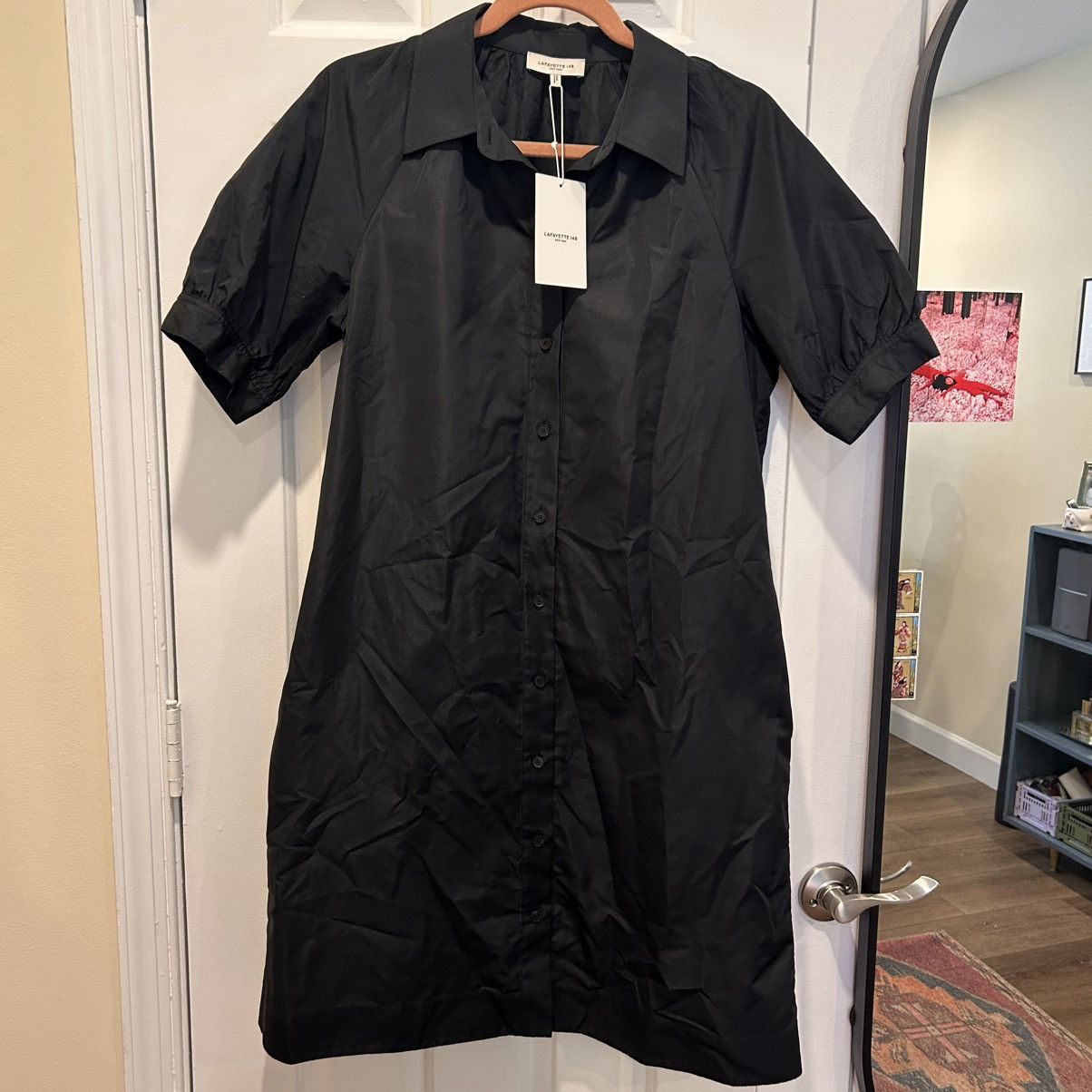 Lafayette 148 NWT MSRP $589 Lafayette 148 Black Dress Size M / US 6-8 / IT 42-44 - 1 Thumbnail