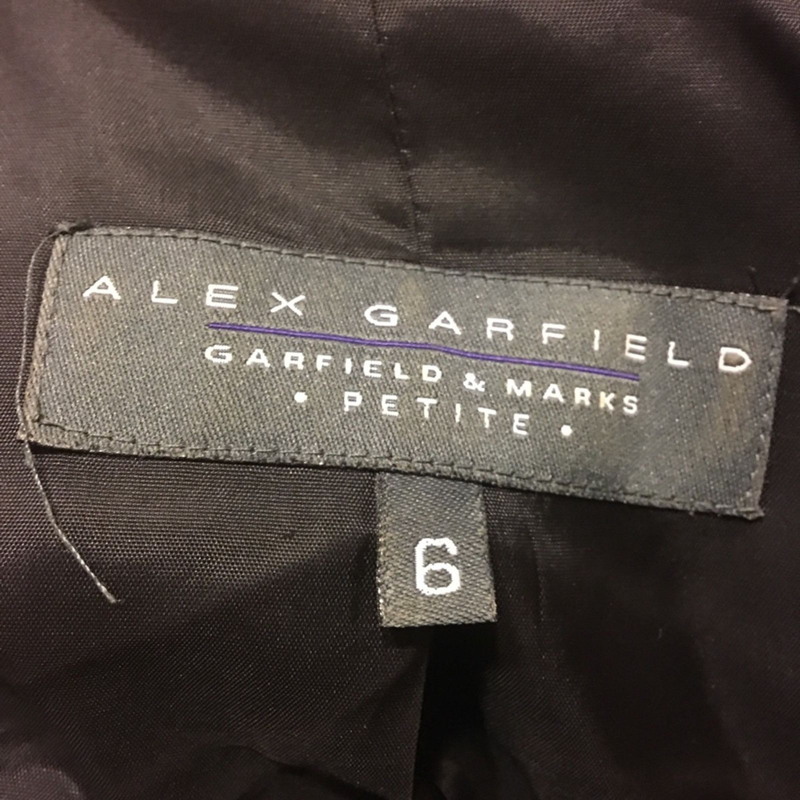 Vintage Vintage 90s Alex Garfield pin stripe career jacket Size M / US 6-8 / IT 42-44 - 7 Thumbnail