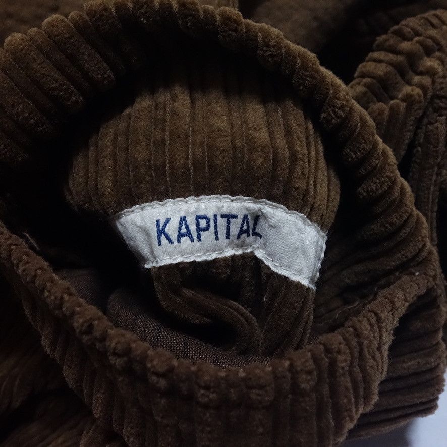 Kapital Kapital Wide-Wale Corduroy overalls Brown Size US 34 / EU 50 - 5 Thumbnail