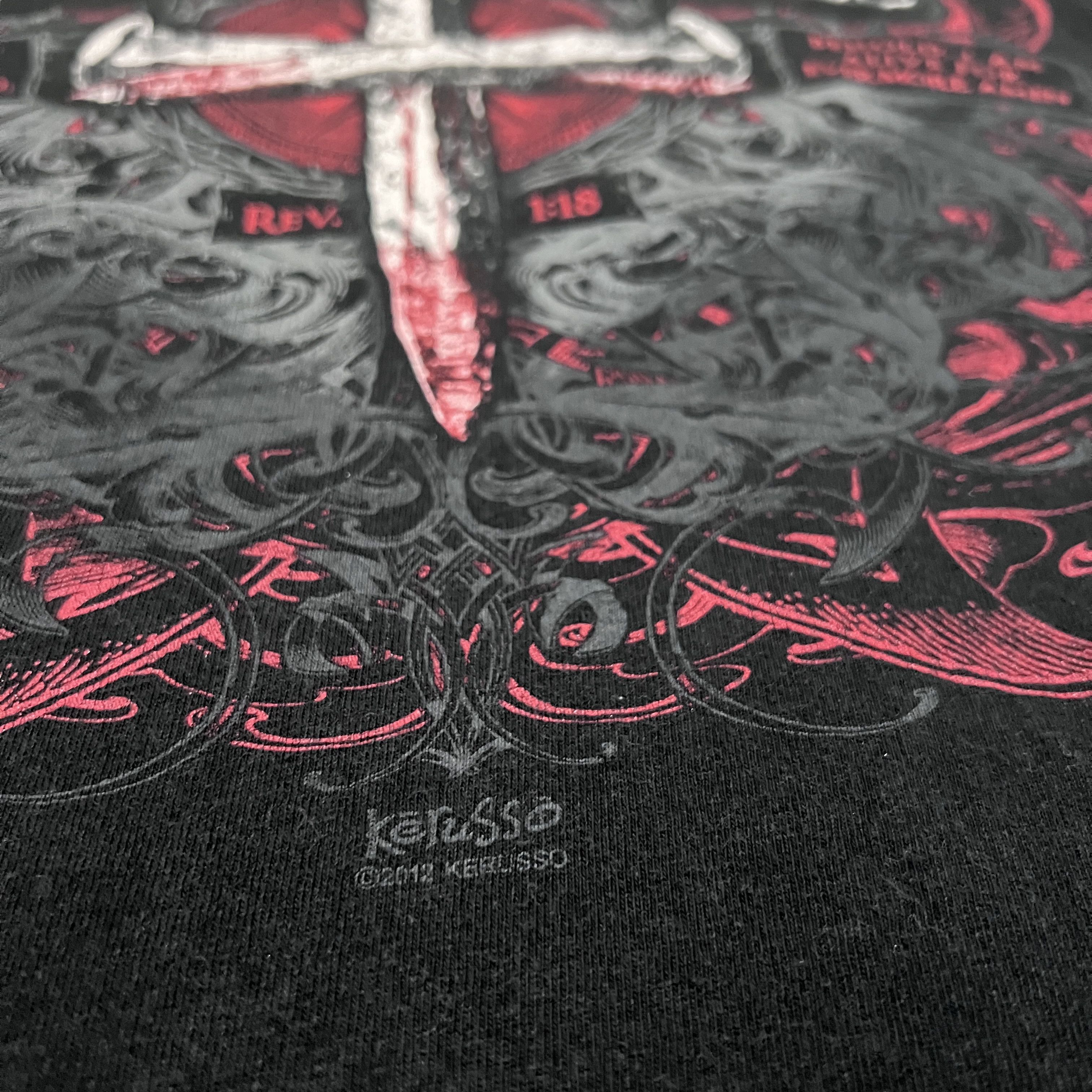Vintage Vintage Y2K Jesus God Lord Bible Holy Tee 3XL Oversized Size US XXL / EU 58 / 5 - 3 Thumbnail