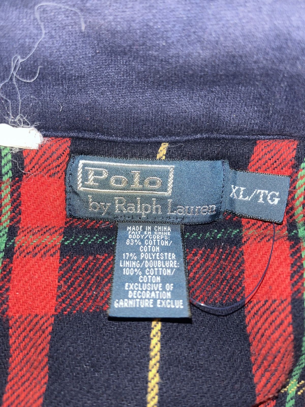 Polo Ralph Lauren Polo vest with flannel lining Size US XL / EU 56 / 4 - 2 Thumbnail