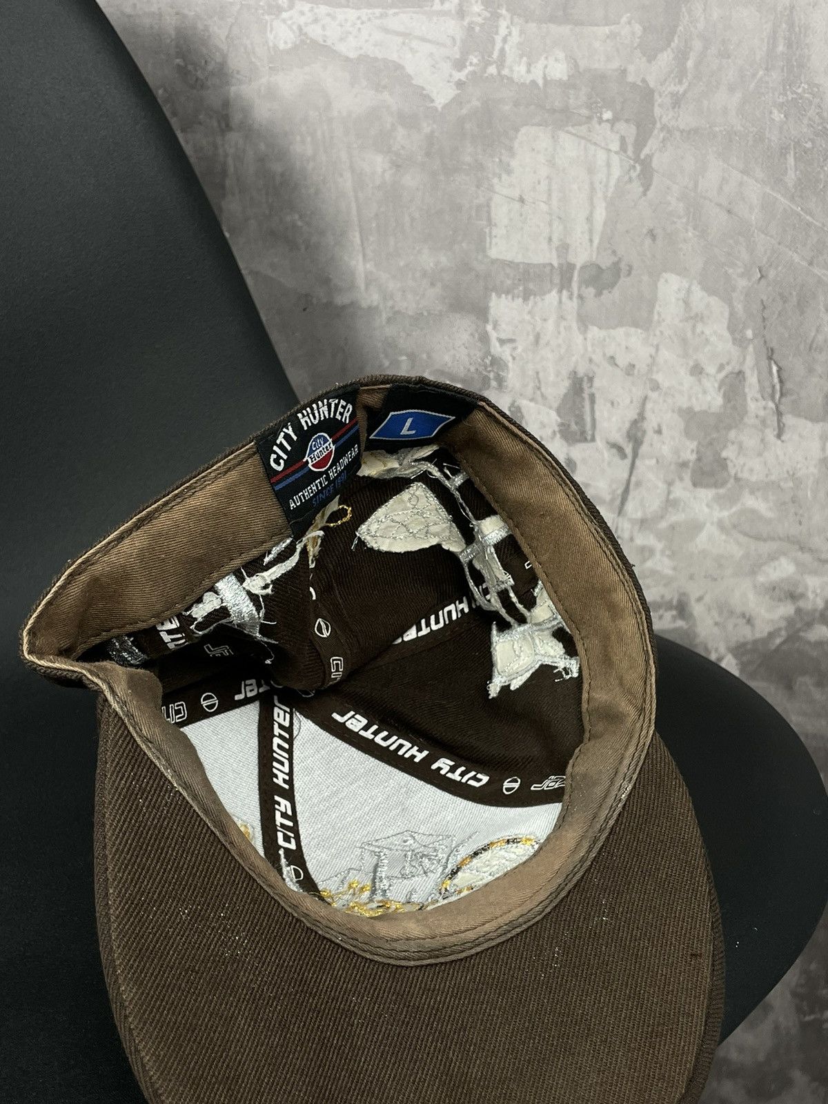 Hypebeast × Vintage Vintage Rare Embroidered Huster Rap Snap Back Y2K Hat Size ONE SIZE - 7 Thumbnail