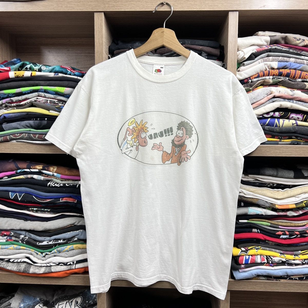 Vintage VTG UAU CARTOON TEE Size US M / EU 48-50 / 2 - 1 Thumbnail