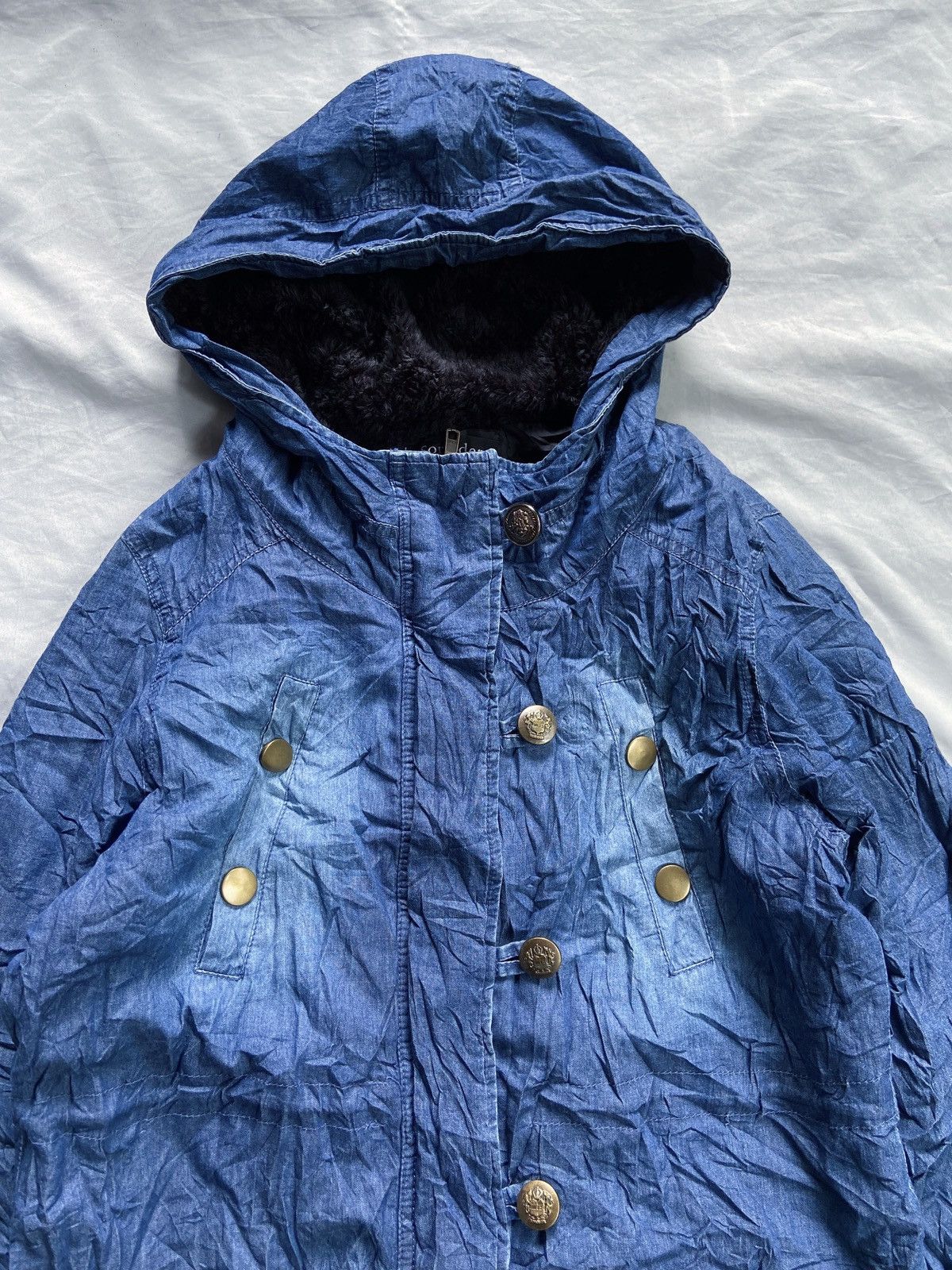 Beauty Beast SORRIDERE BLUE WASHED WINTER JACKET Size US L / EU 52-54 / 3 - 6 Thumbnail